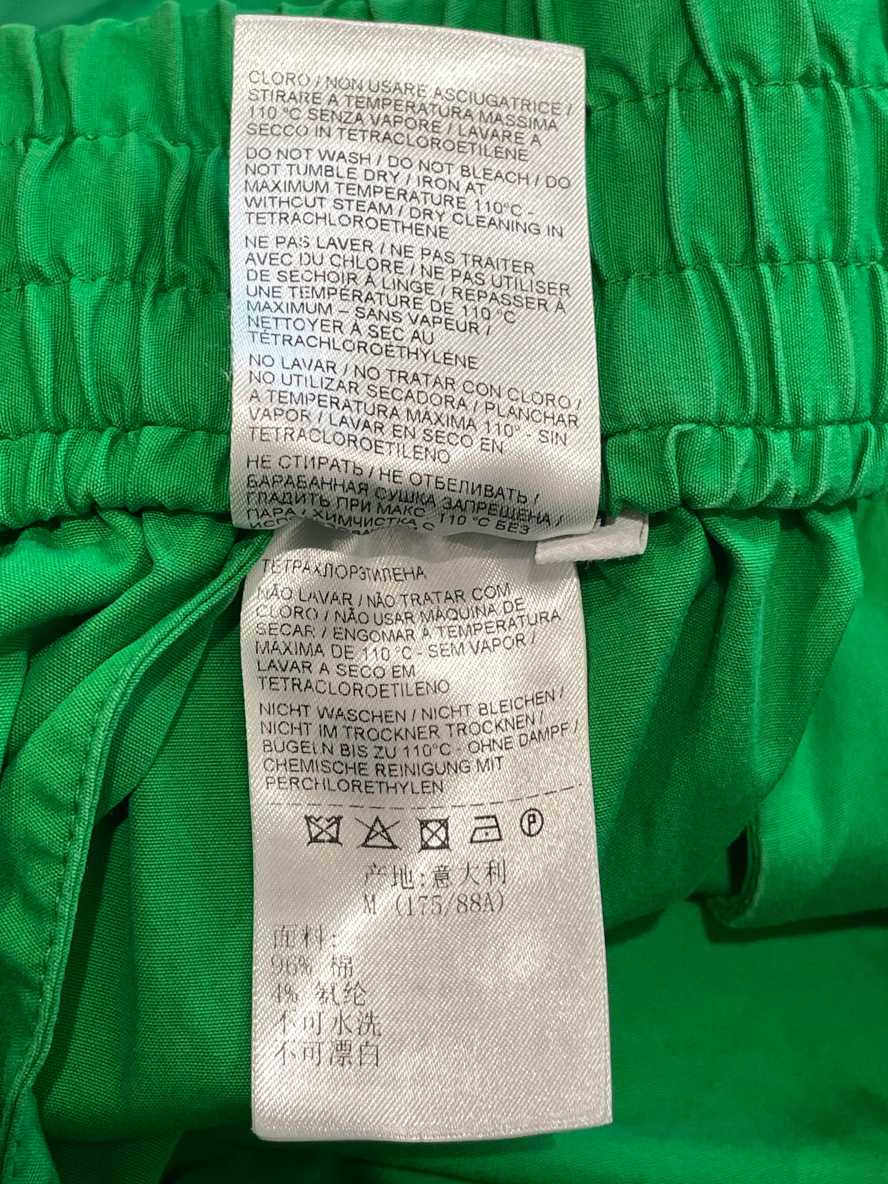 Bottega Veneta Green Shorts