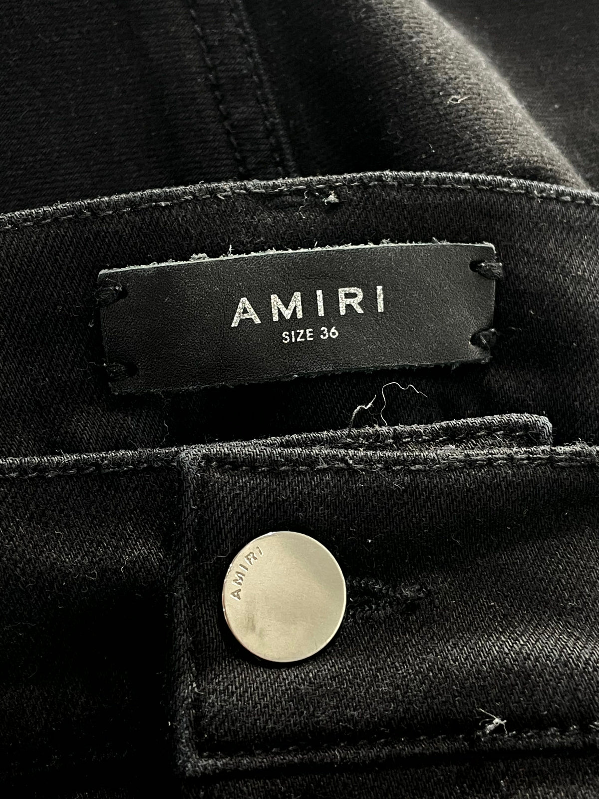 Amiri "MX2" Floral Black, Green & Brown Jeans