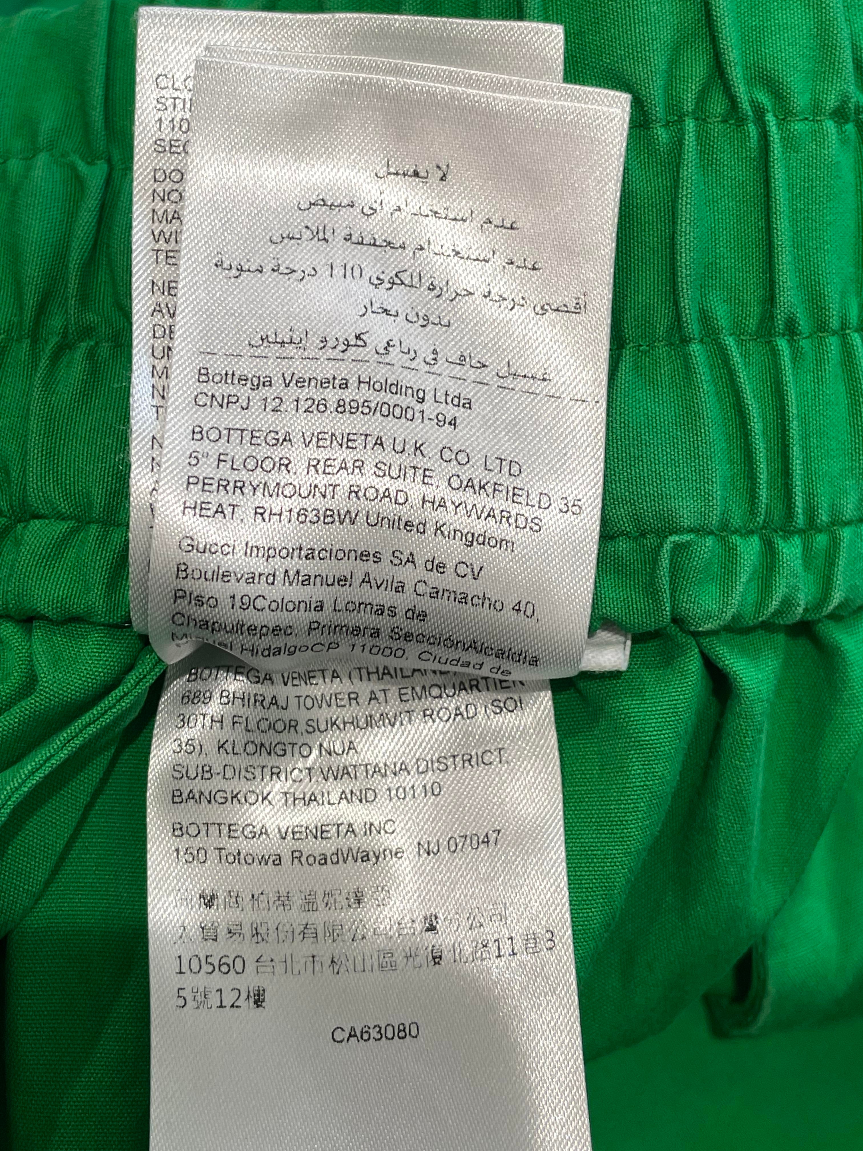 Bottega Veneta Green Shorts