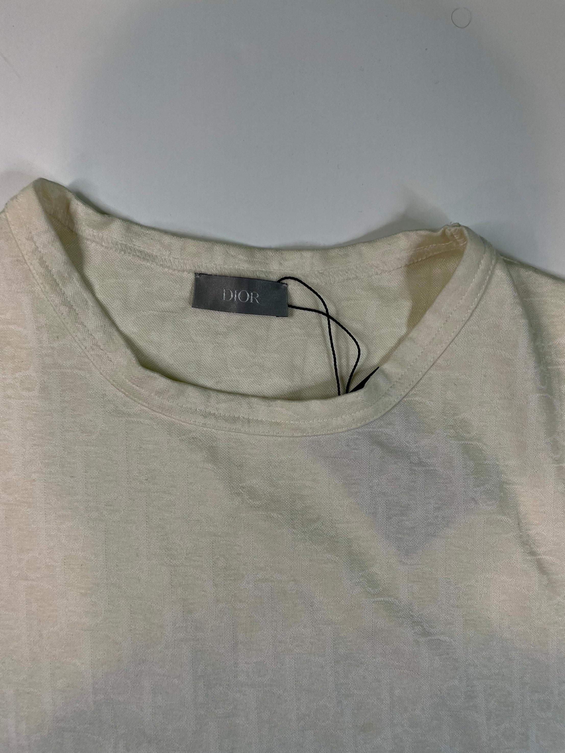 Dior Monogram White & Blue Tee