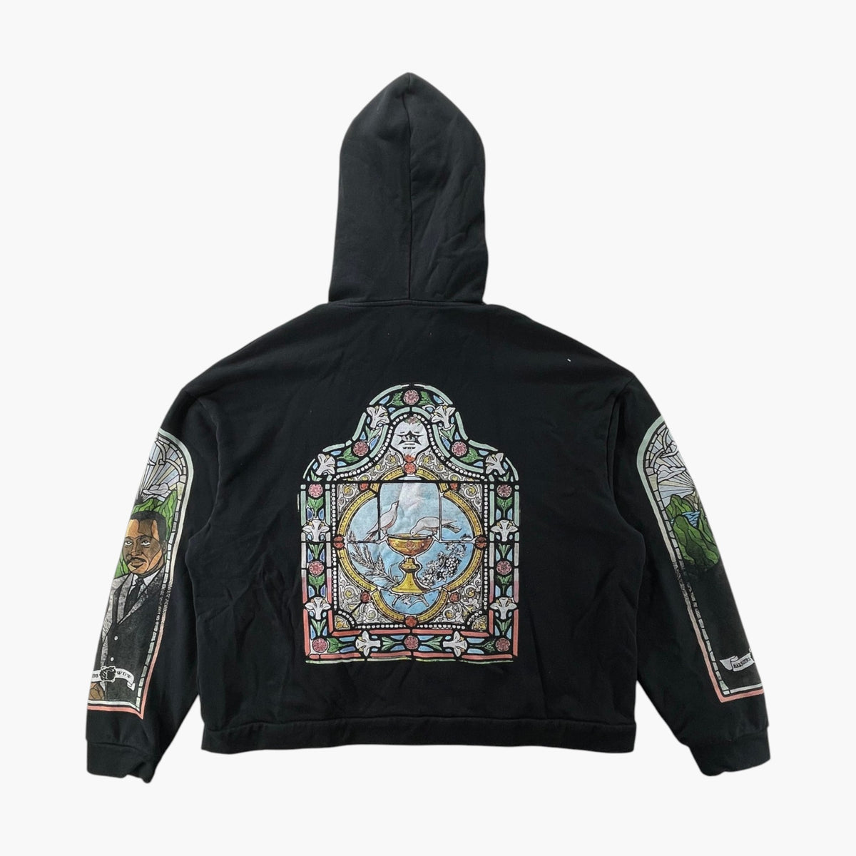 Who Decides War x Barriers Black Hoodie