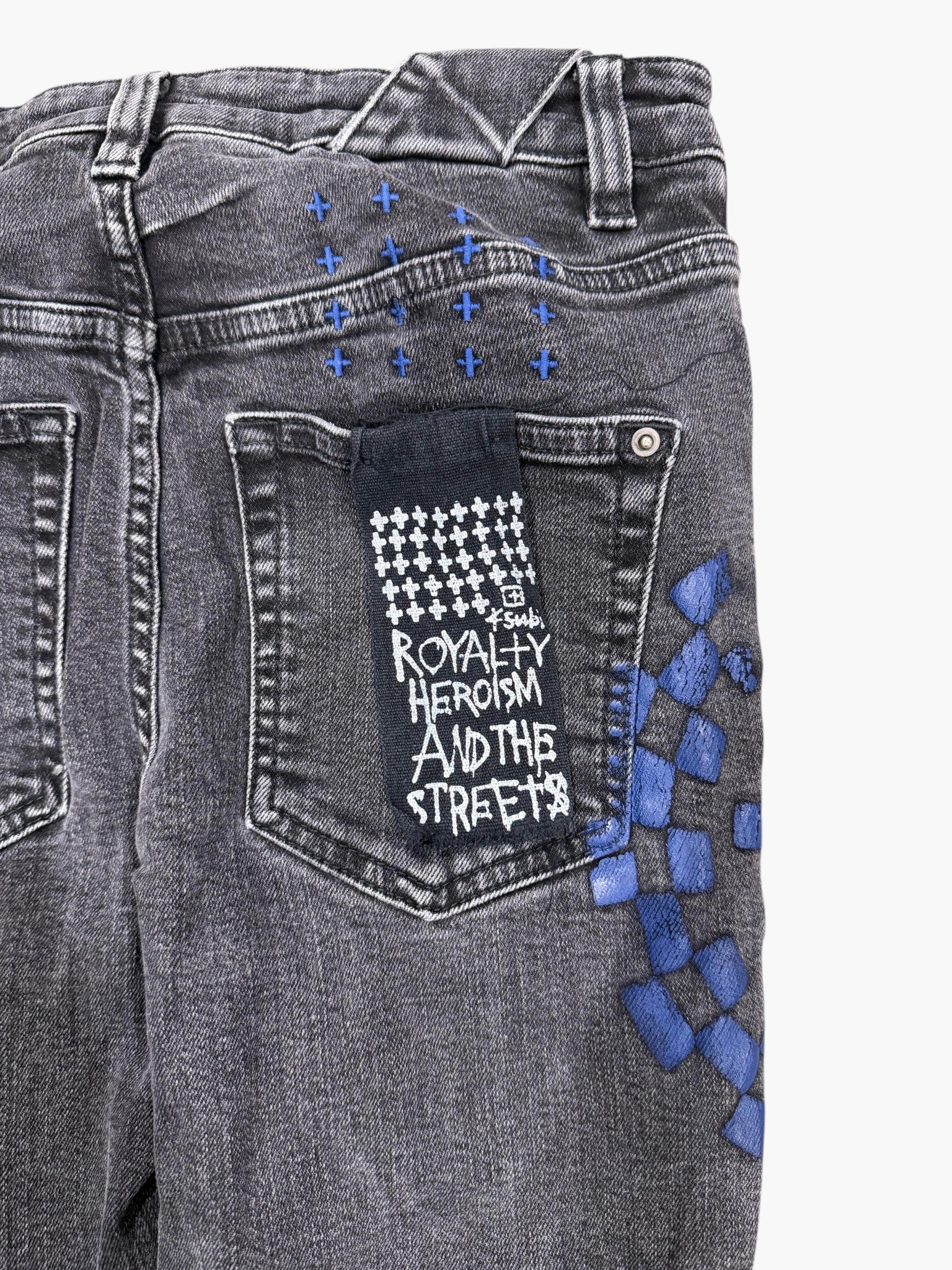 Ksubi Black & Blue Jeans