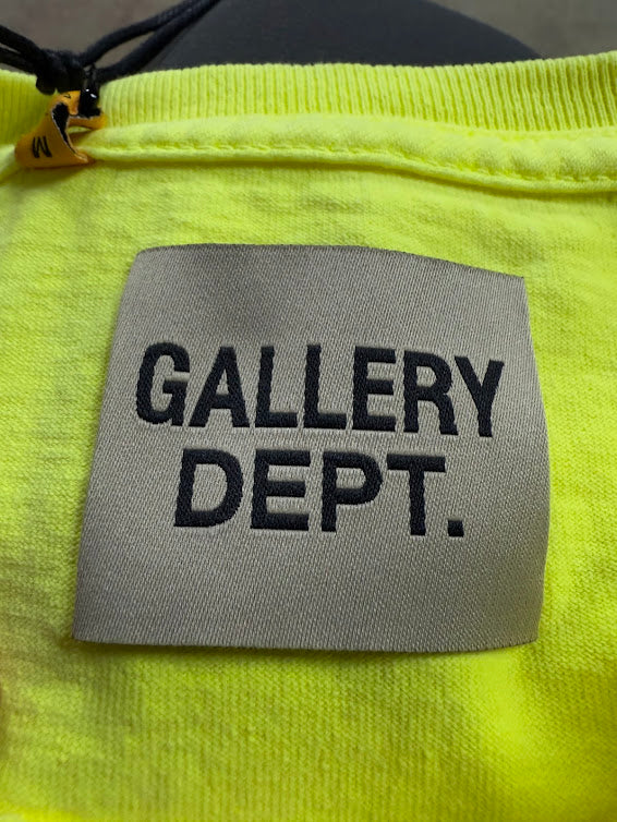 Gallery Dept Souvenir Neon Yellow Tee