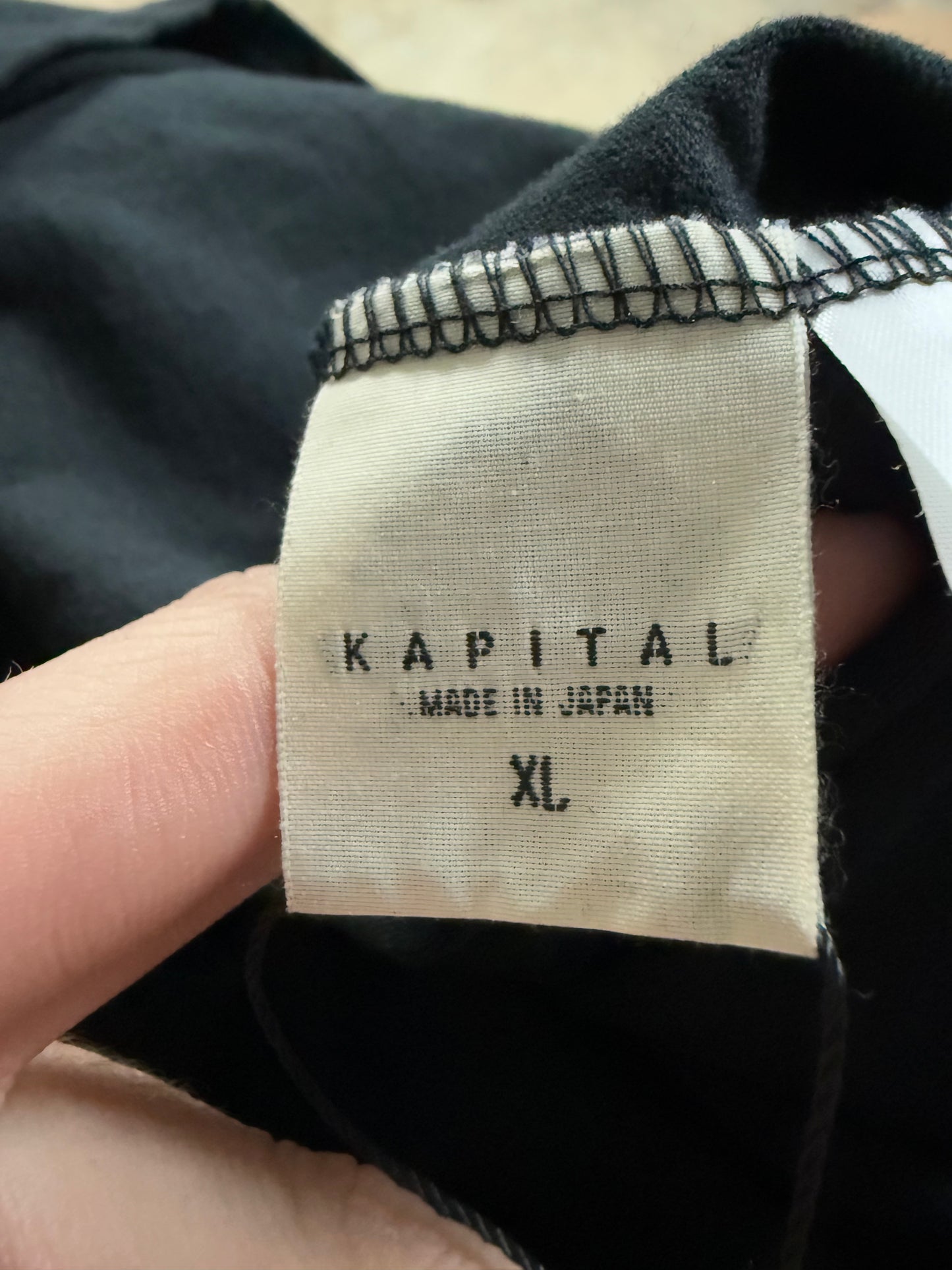 Kapital Smiley Face Tee New With Tags XL