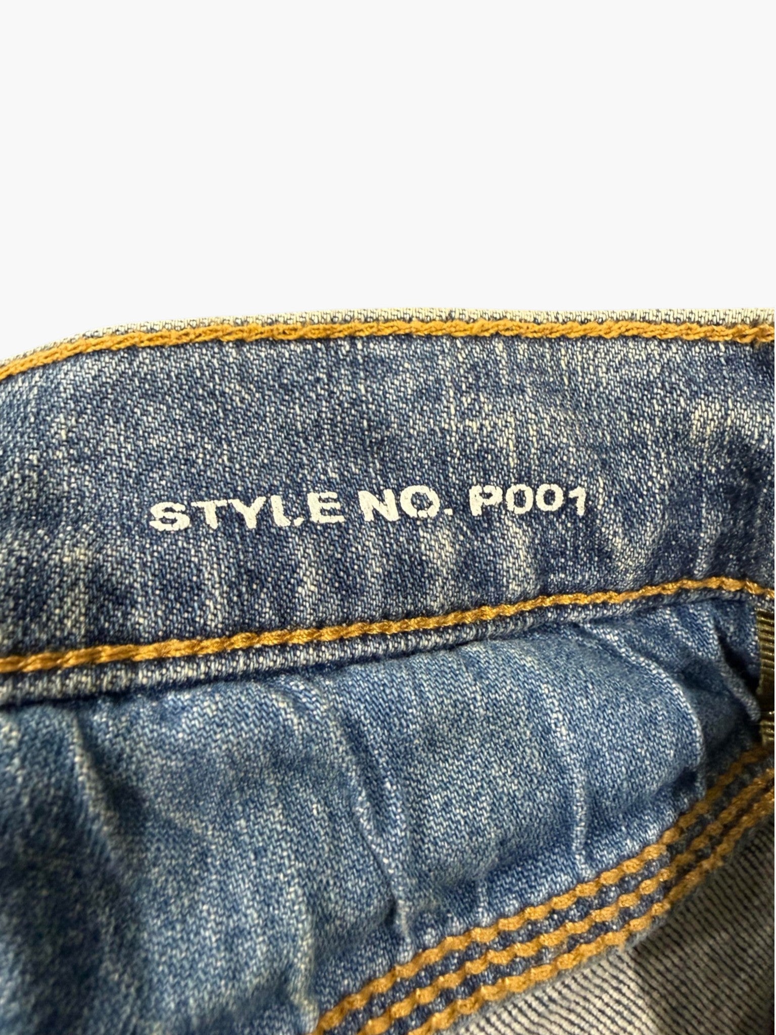 Purple Brand Vintage Wash Knee Ripped Jeans