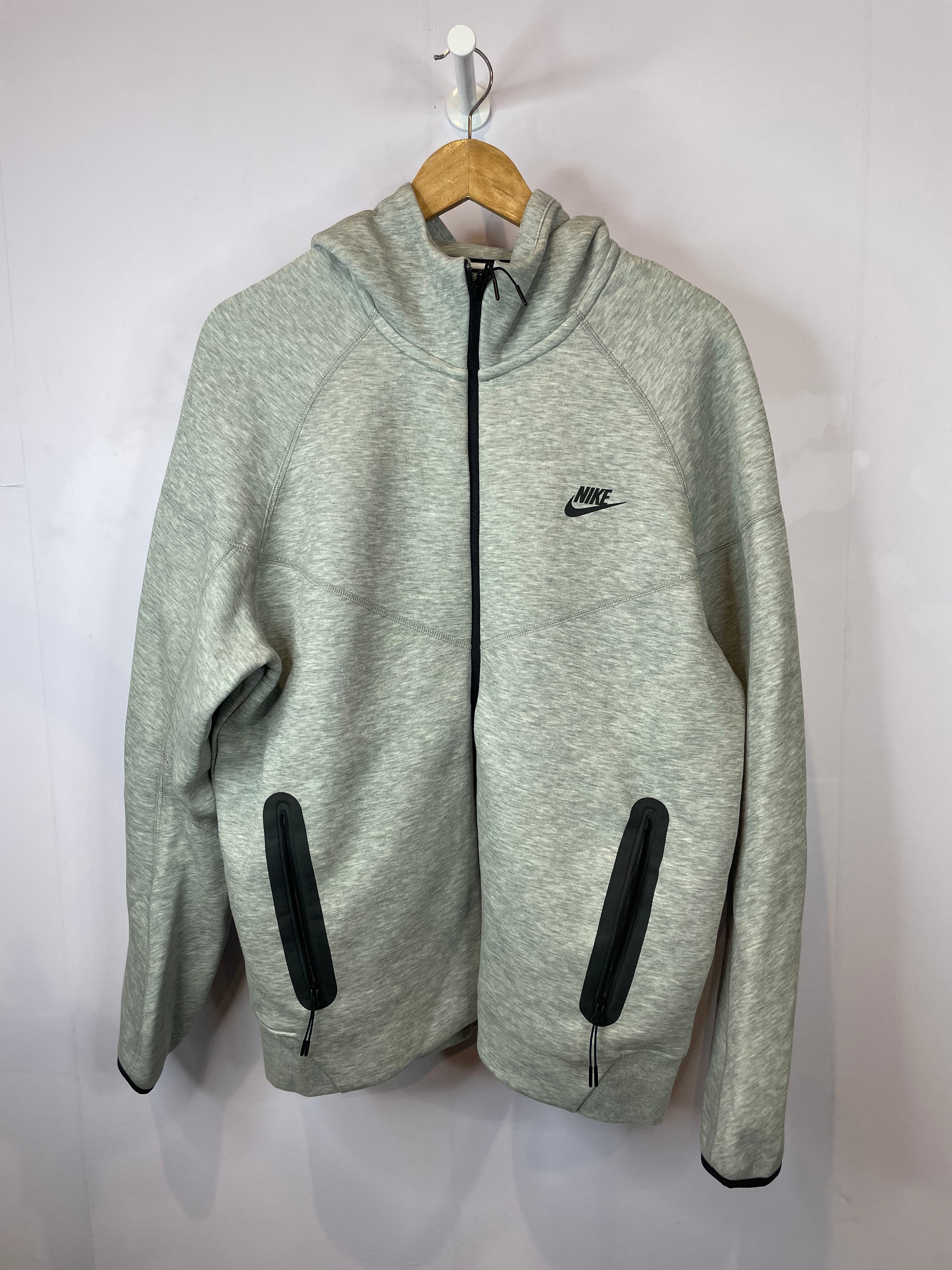Nike Tech Zip Up Grey Hoodie