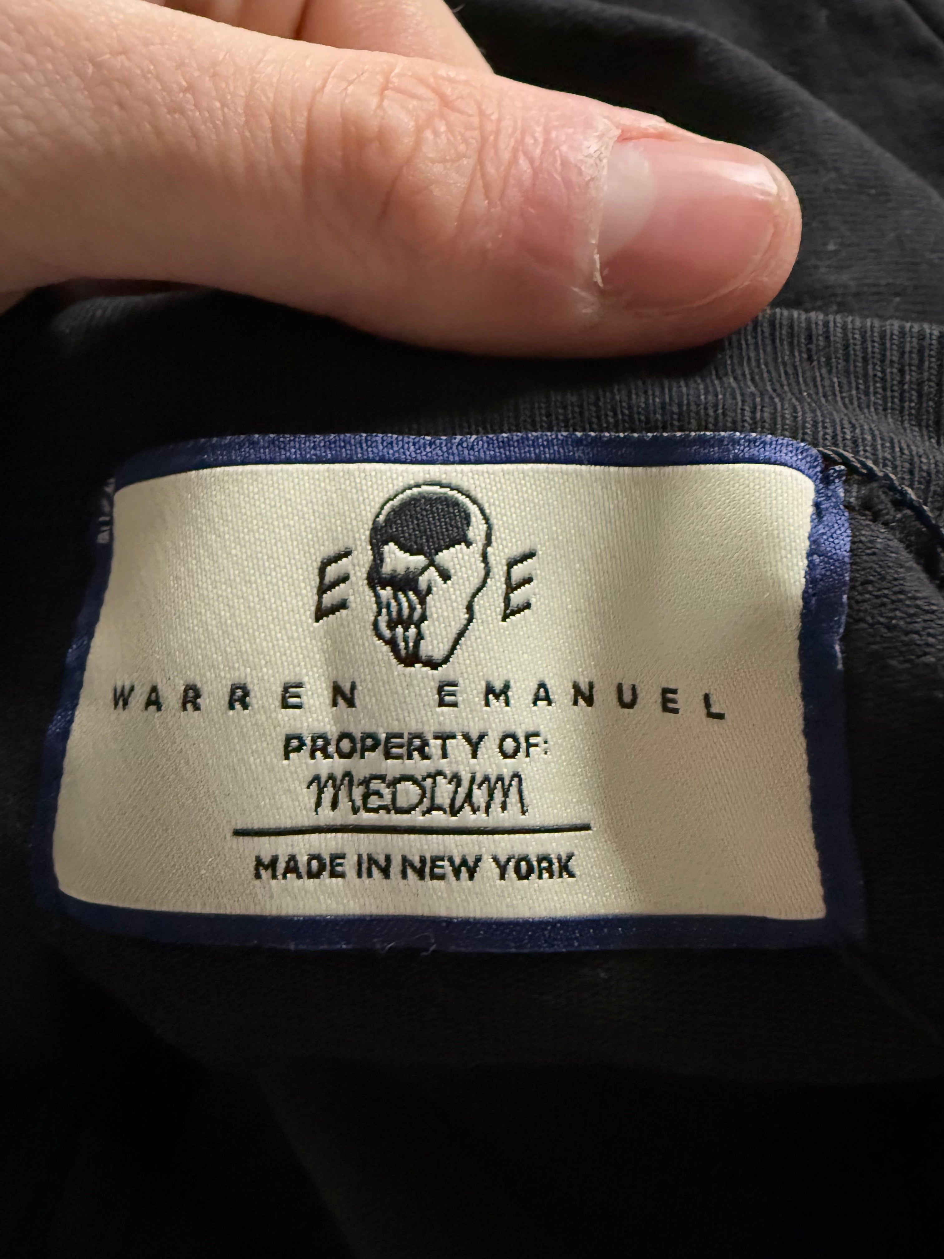 EE Warren Lotas Tee Black Used Medium