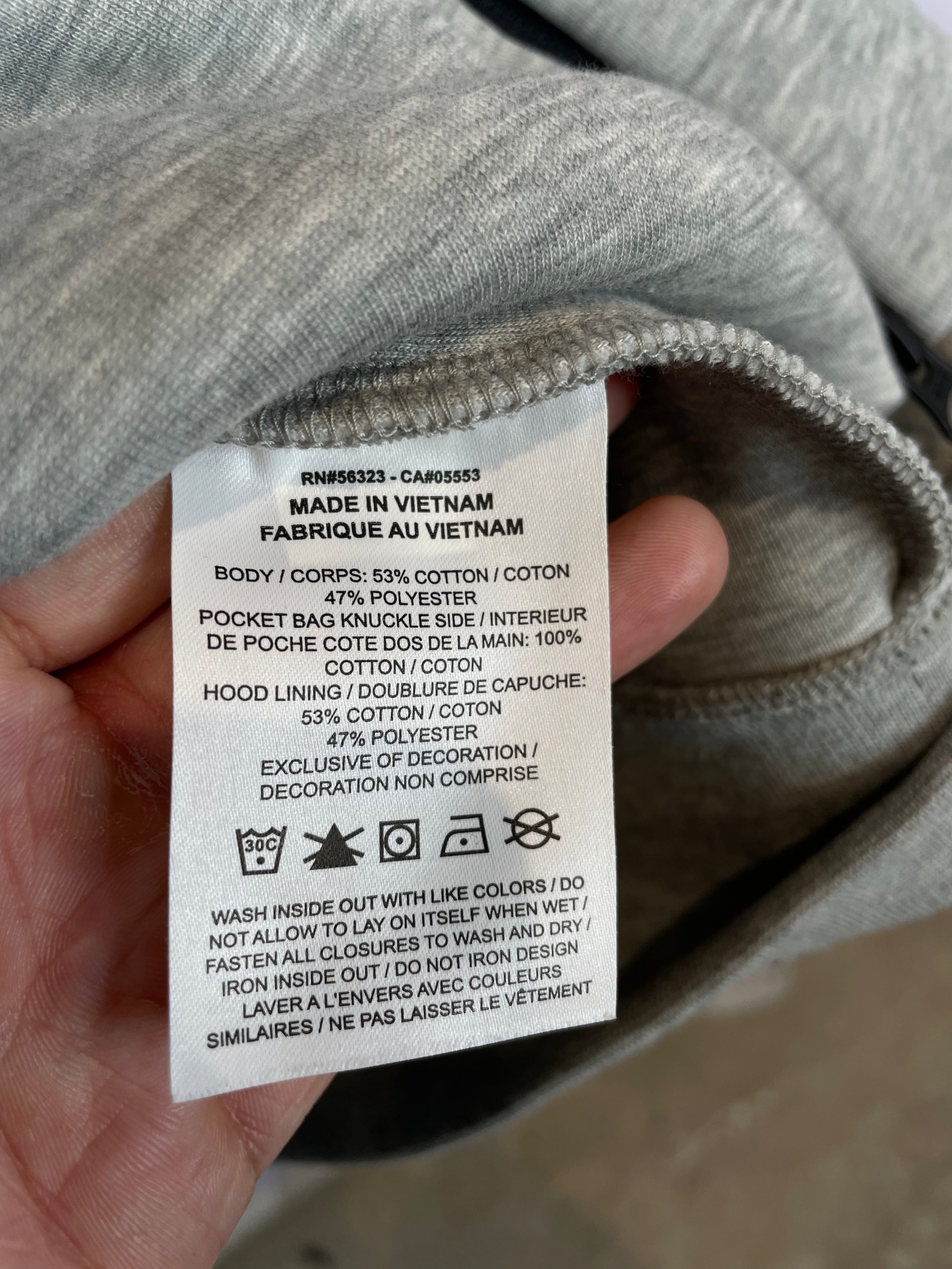 Nike Tech Zip Up Grey Hoodie