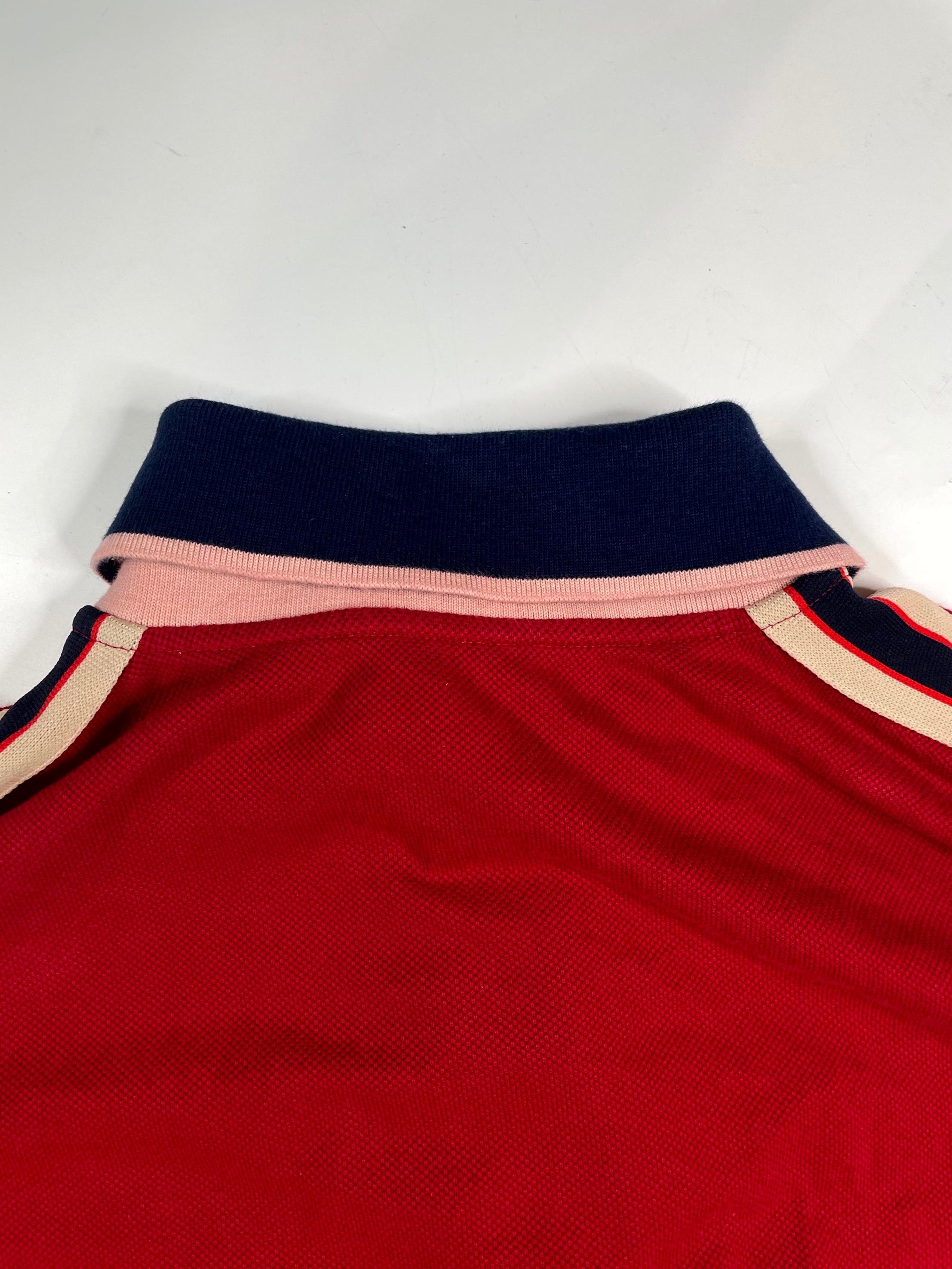 Gucci Polo Red & Navy Shirt