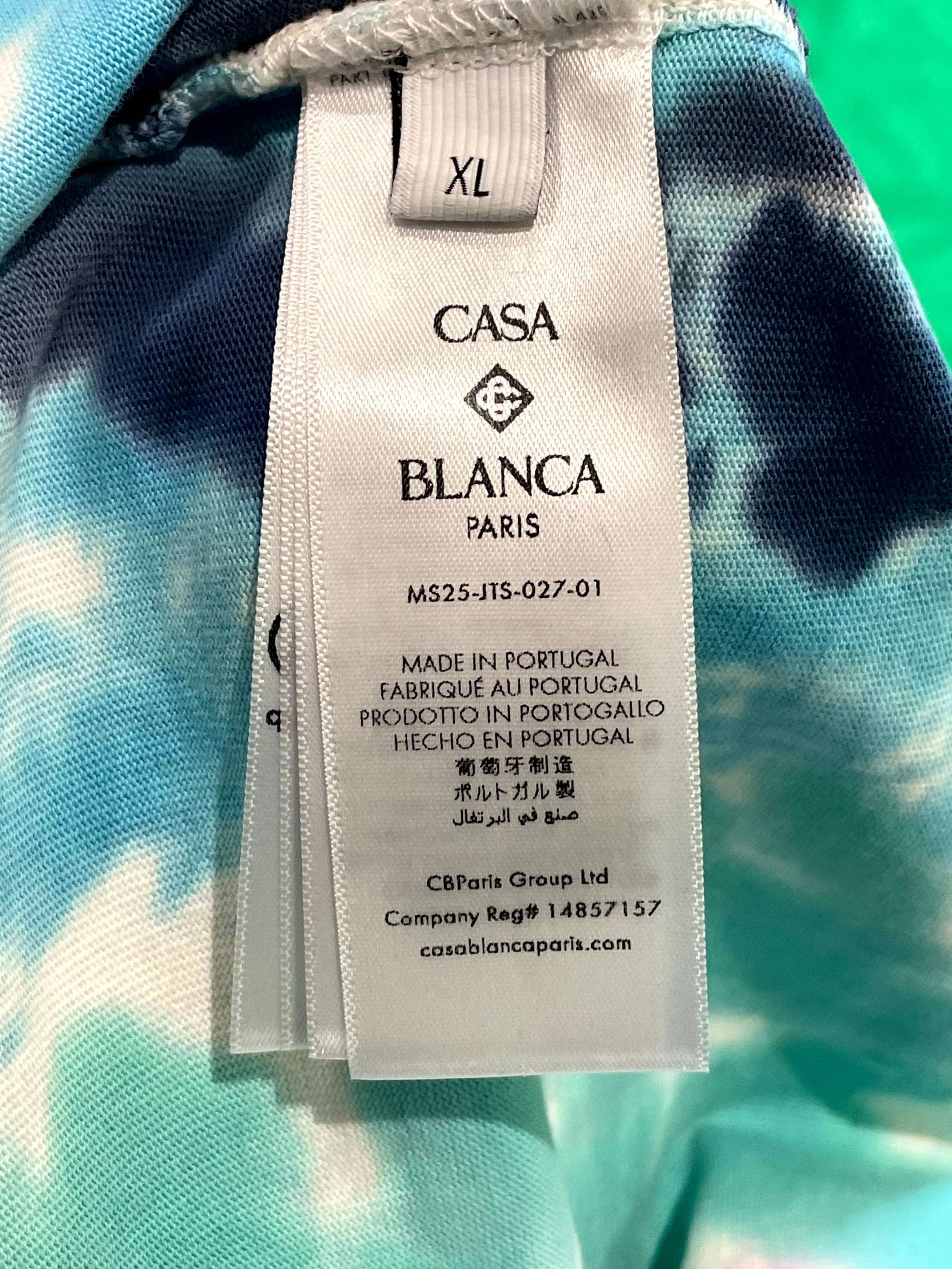 Casablanca Surf Trip Tie Dye Multicolor Tee