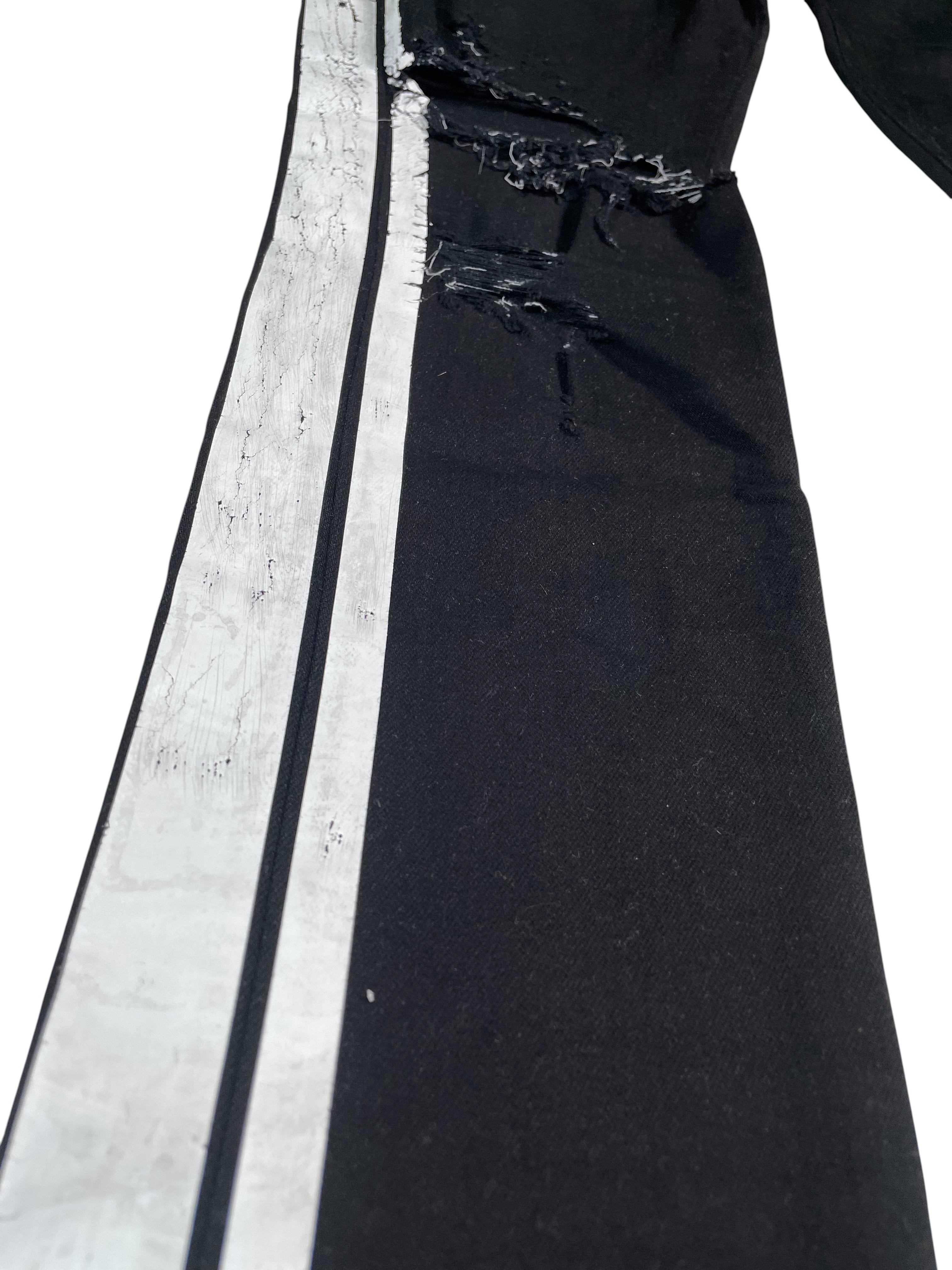Amiri Thrasher Black & White Jeans