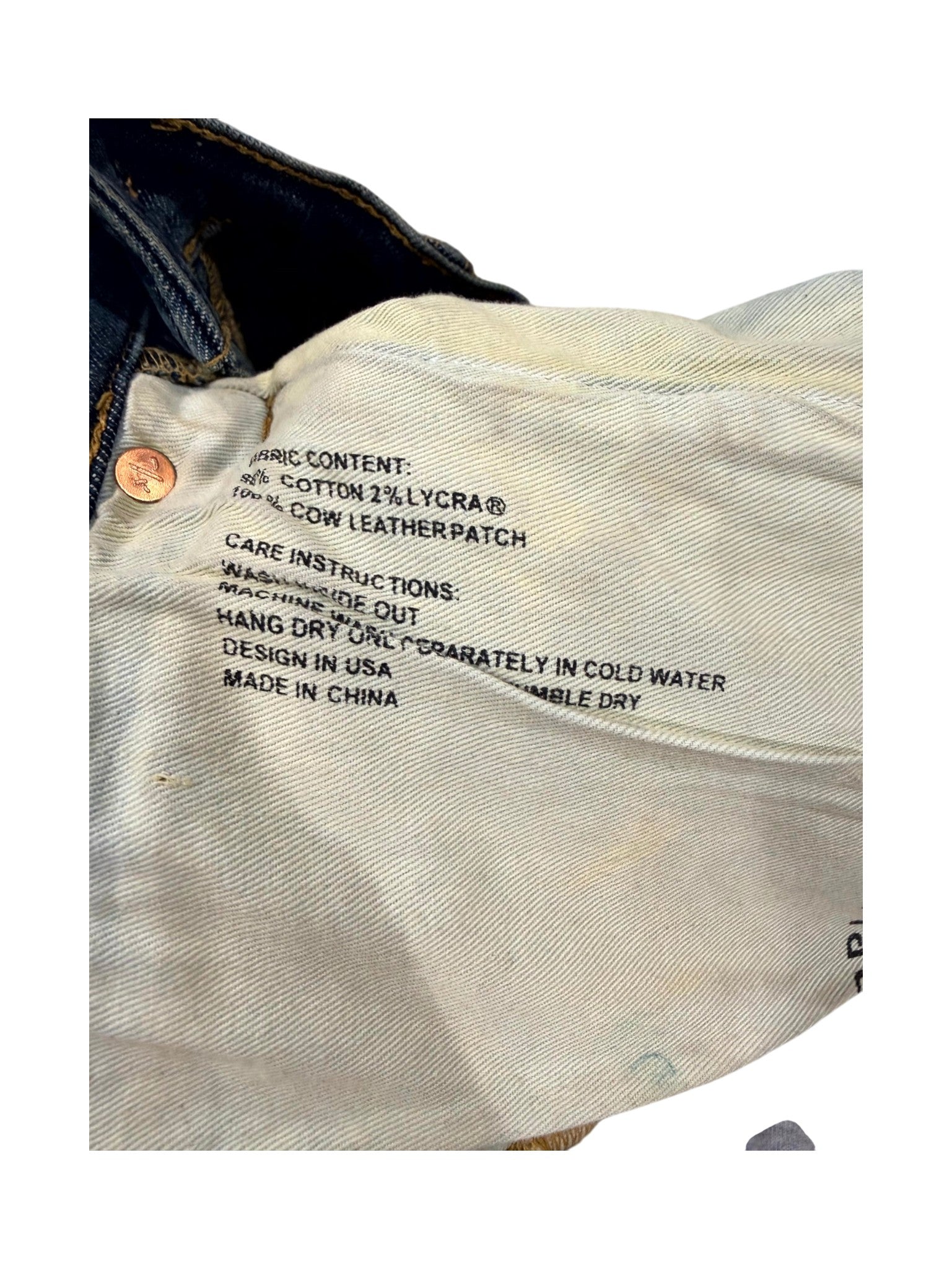 Purple Brand Paint Splatter Light Wash Jeans