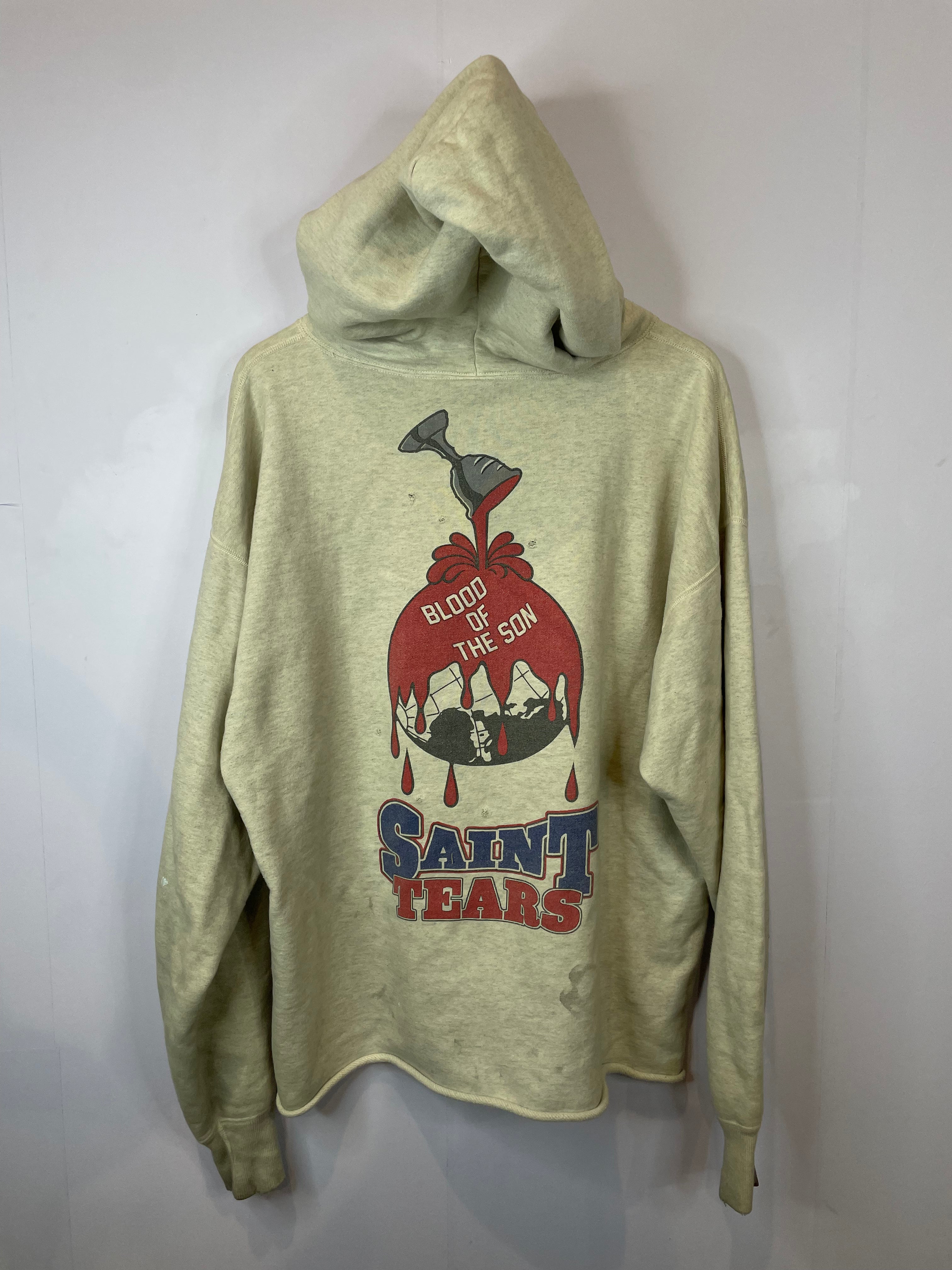 Saint MX6 Denim Tears Holy Grail Grey & Red Sweatsuit