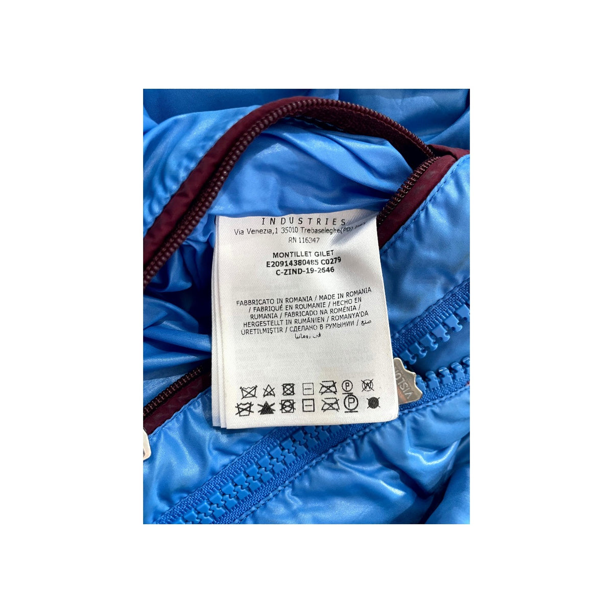 Moncler Maroon Vest