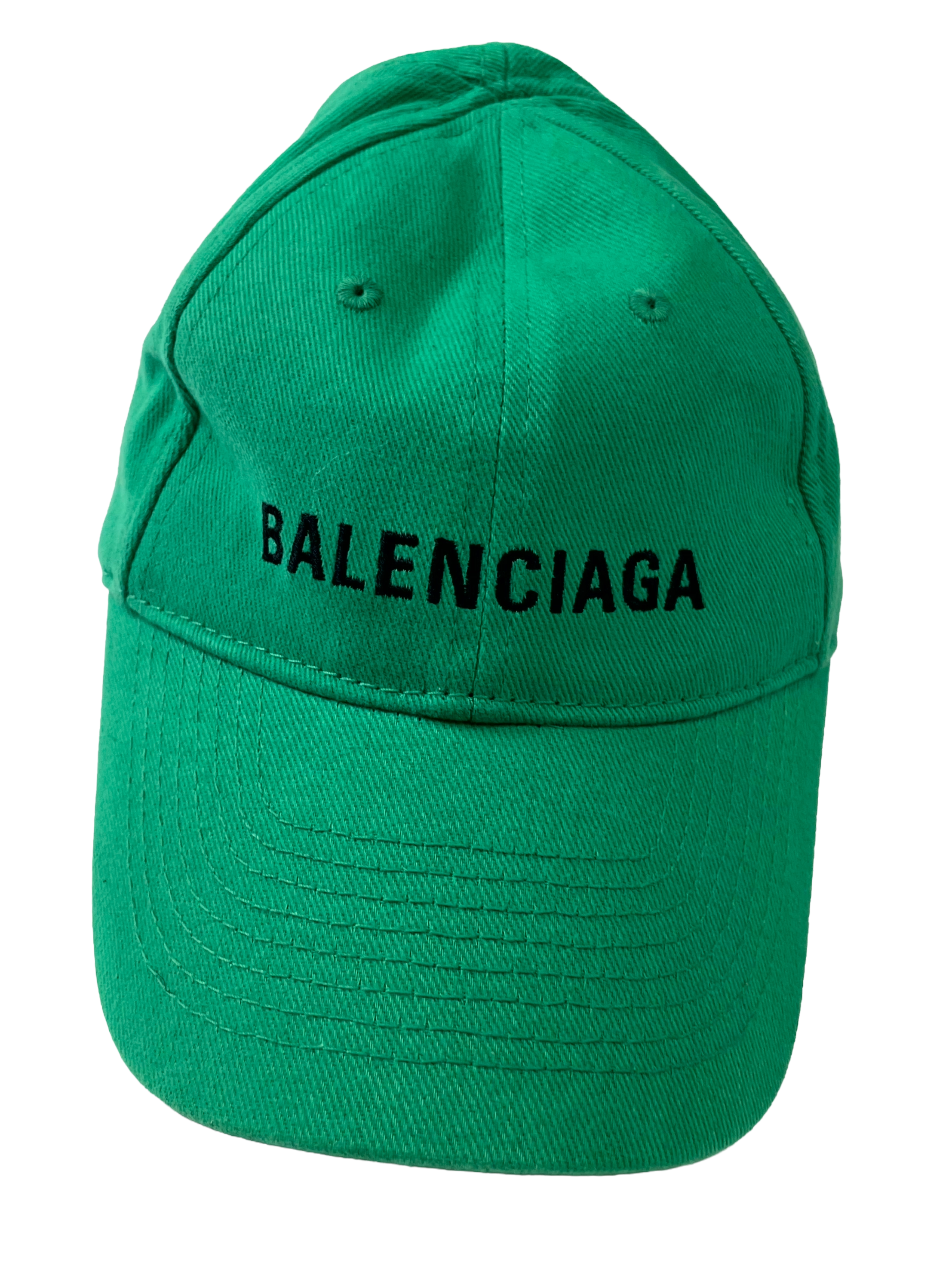 Balenciaga Core Logo Green Hat