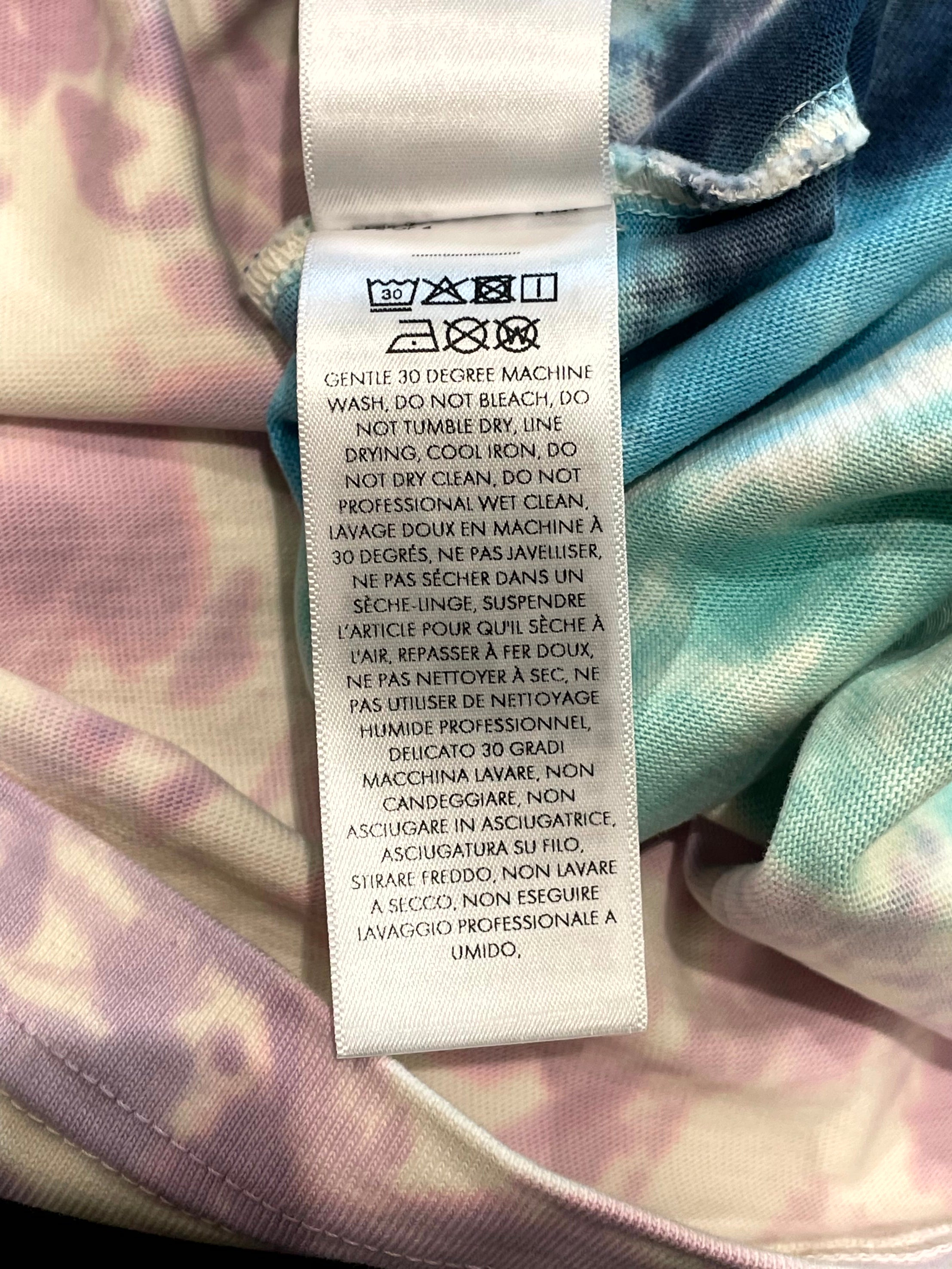 Casablanca Surf Trip Tie Dye Multicolor Tee