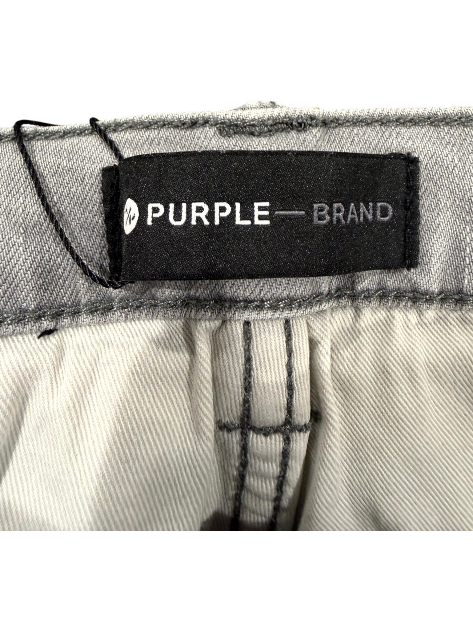 Purple Brand Monogram Light Wash & Navy Jeans