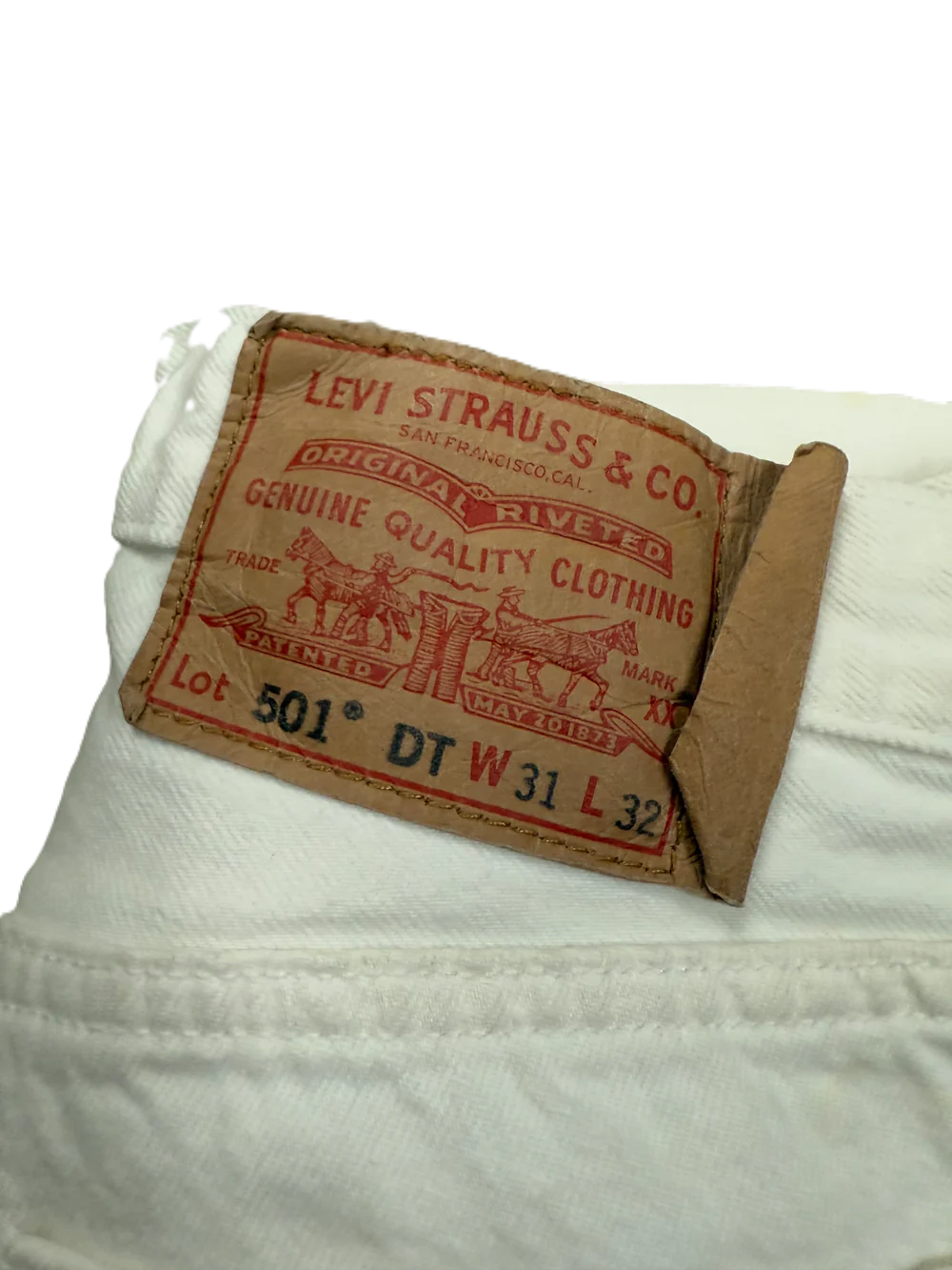 Denim Tears Stussy White Jeans