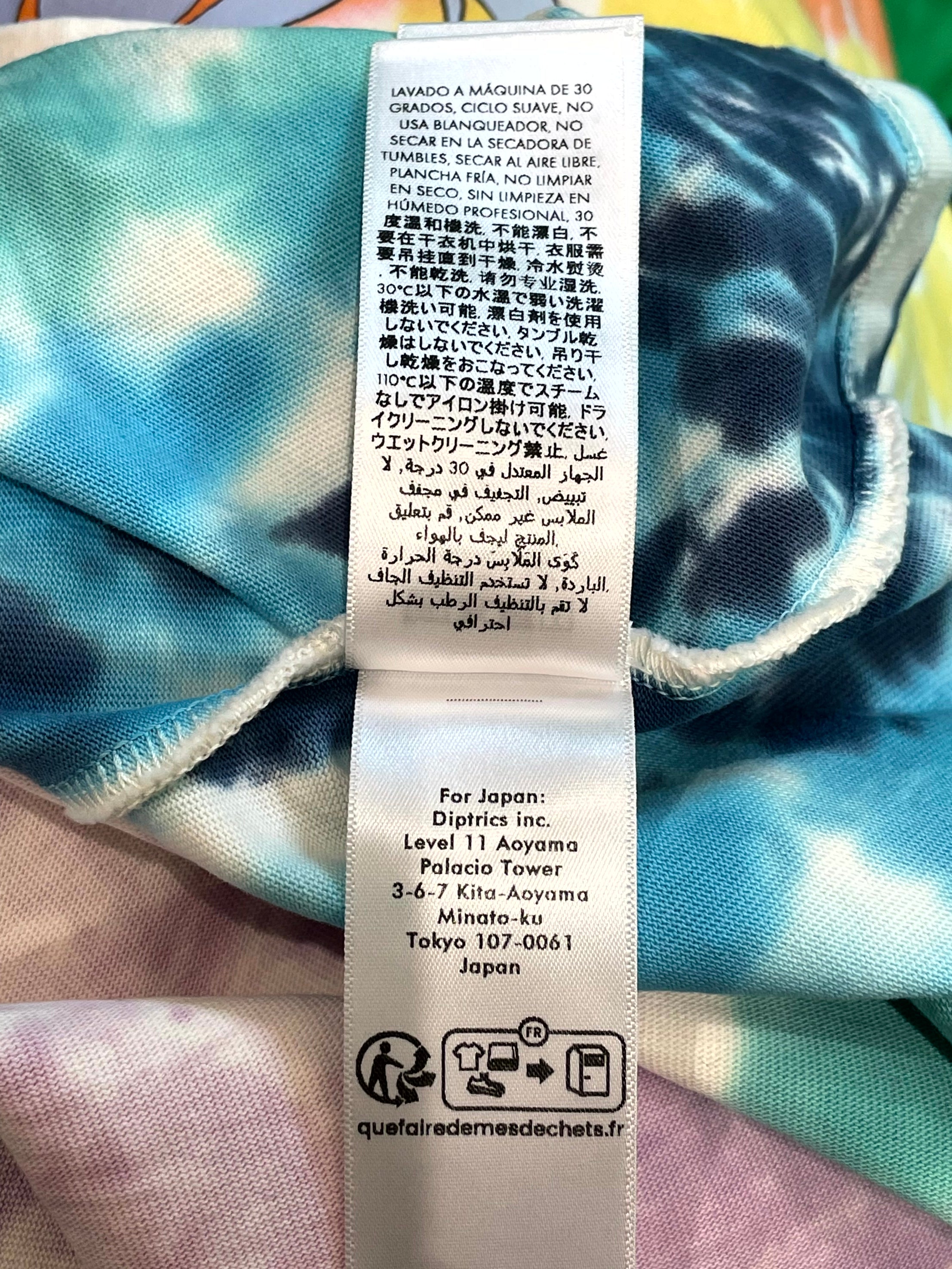 Casablanca Surf Trip Tie Dye Multicolor Tee