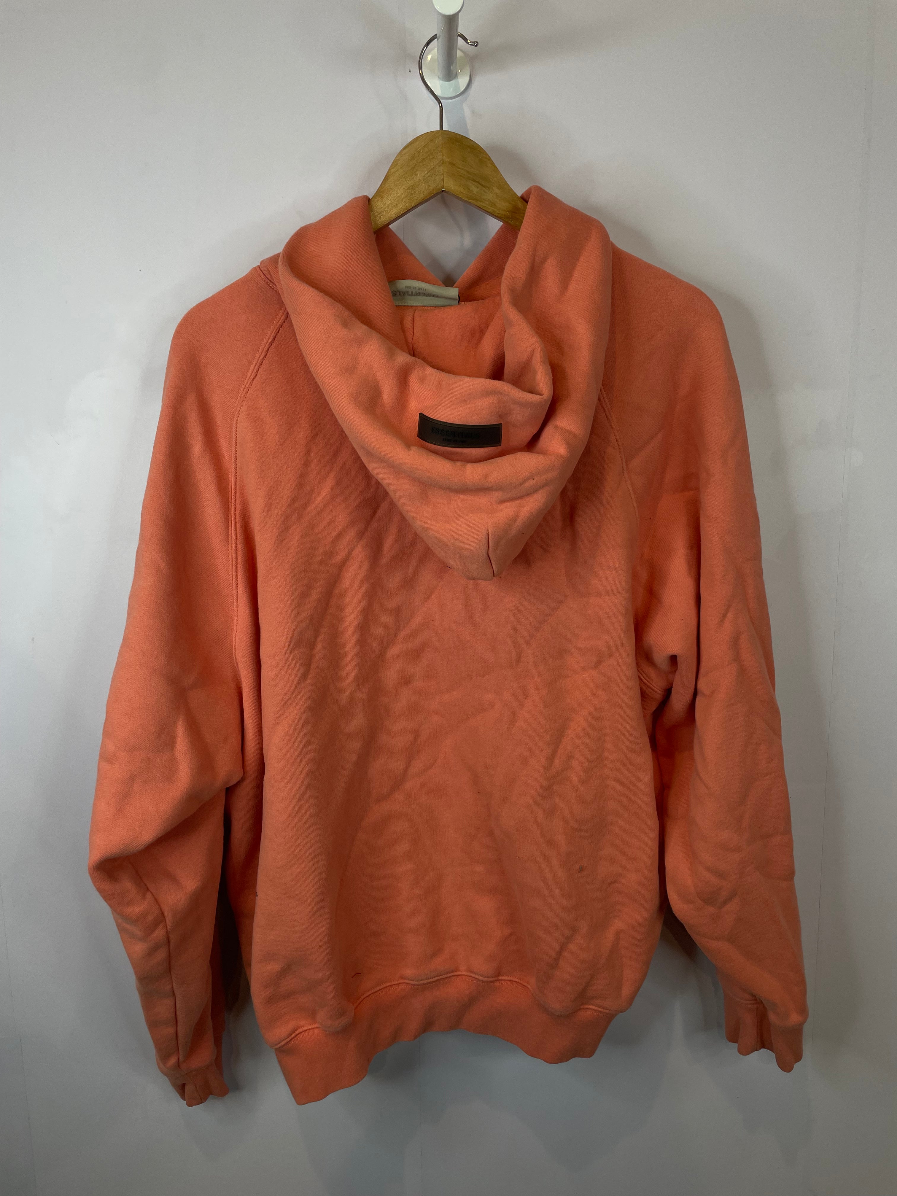 Essentials Coral Logo Hoodie