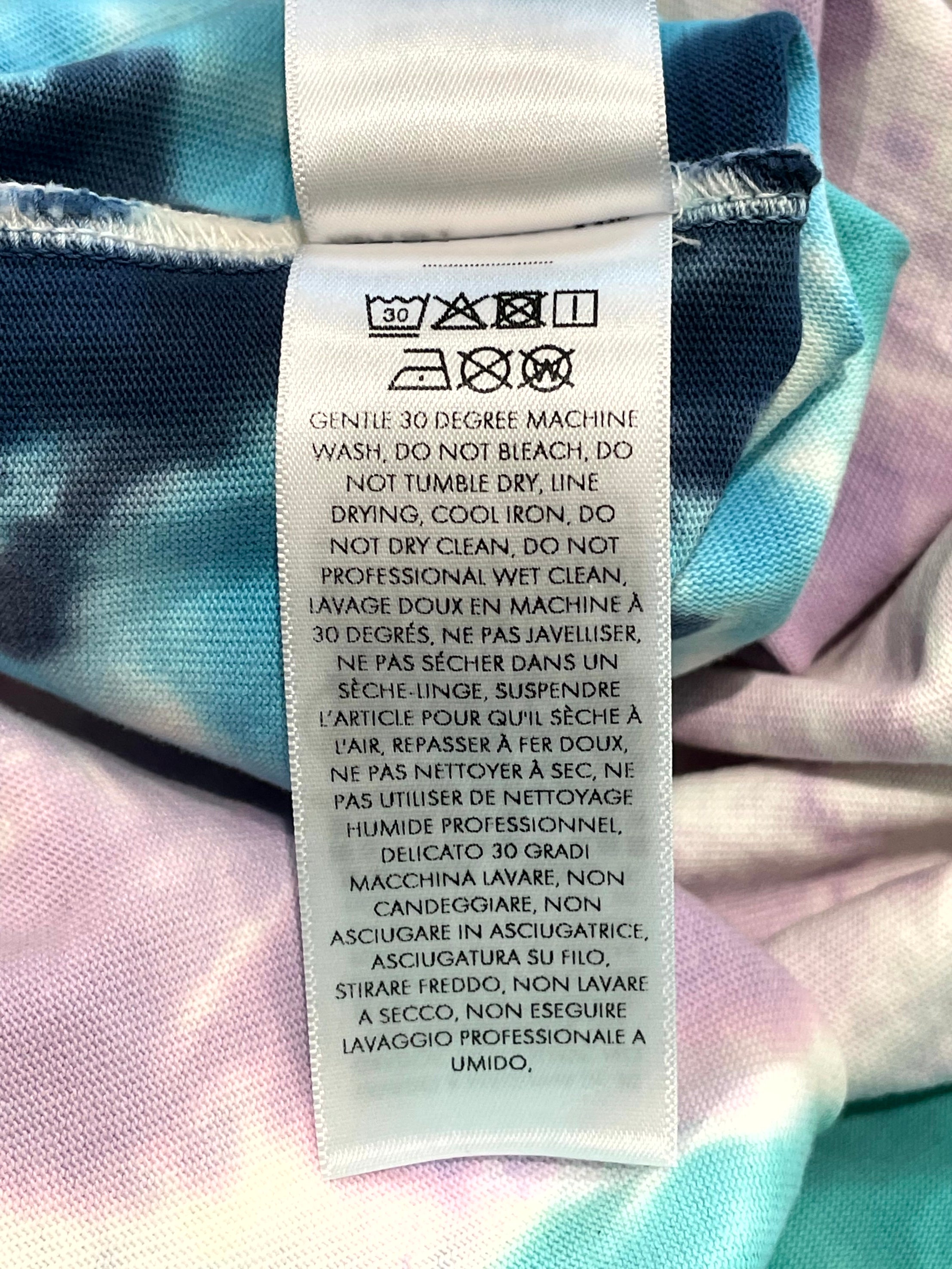 Casablanca Surf Trip Tie Dye Multicolor Tee