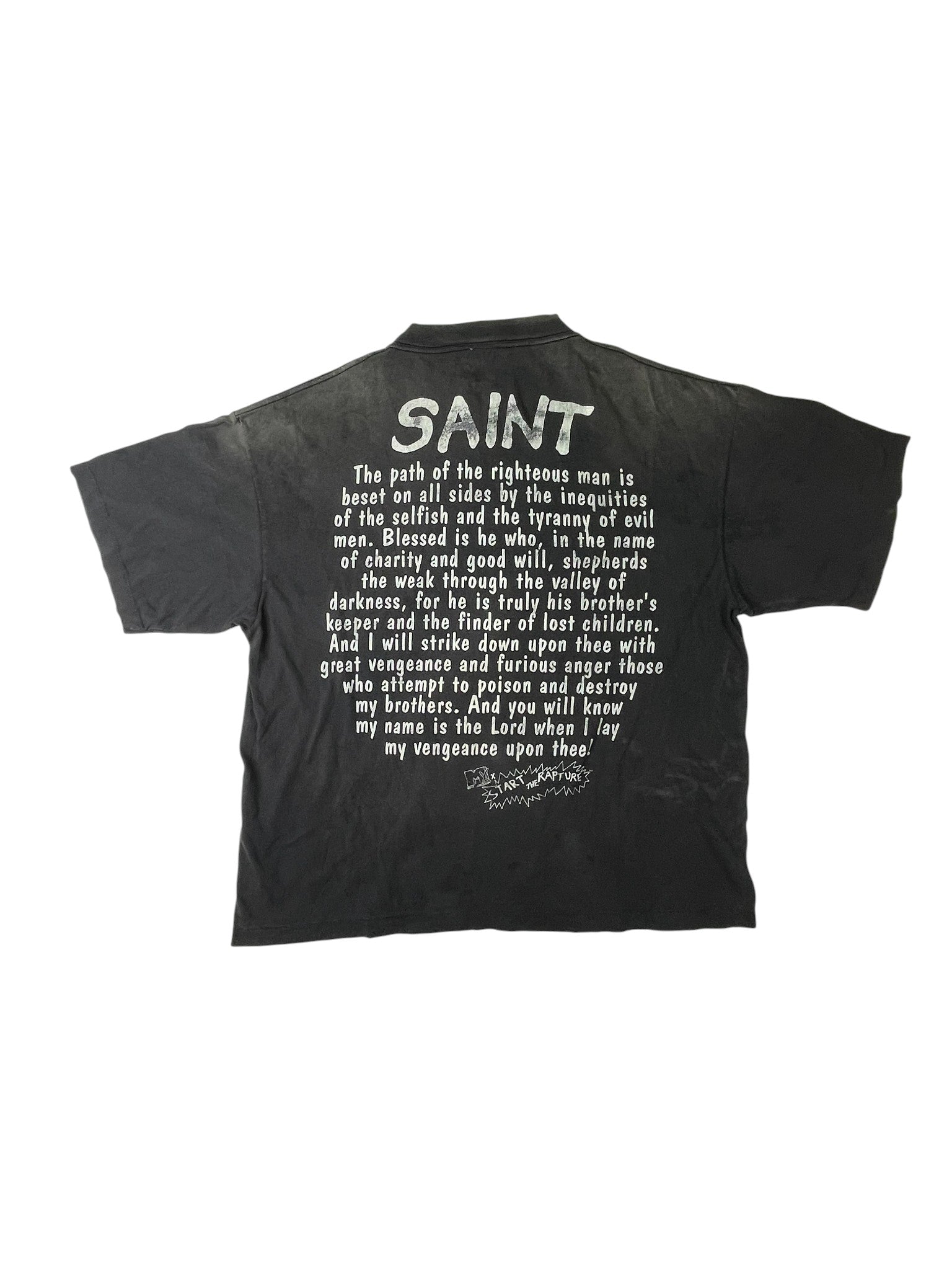 Saint Michael Rapture Black Tee