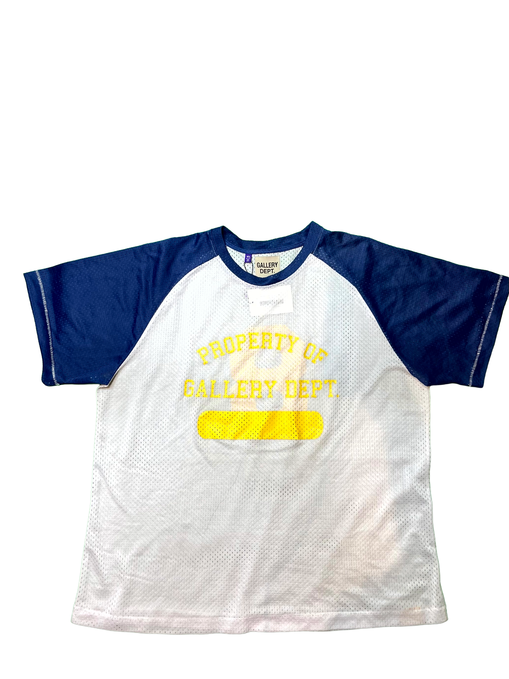 Gallery Dept Football Navy & Yellow Jersey