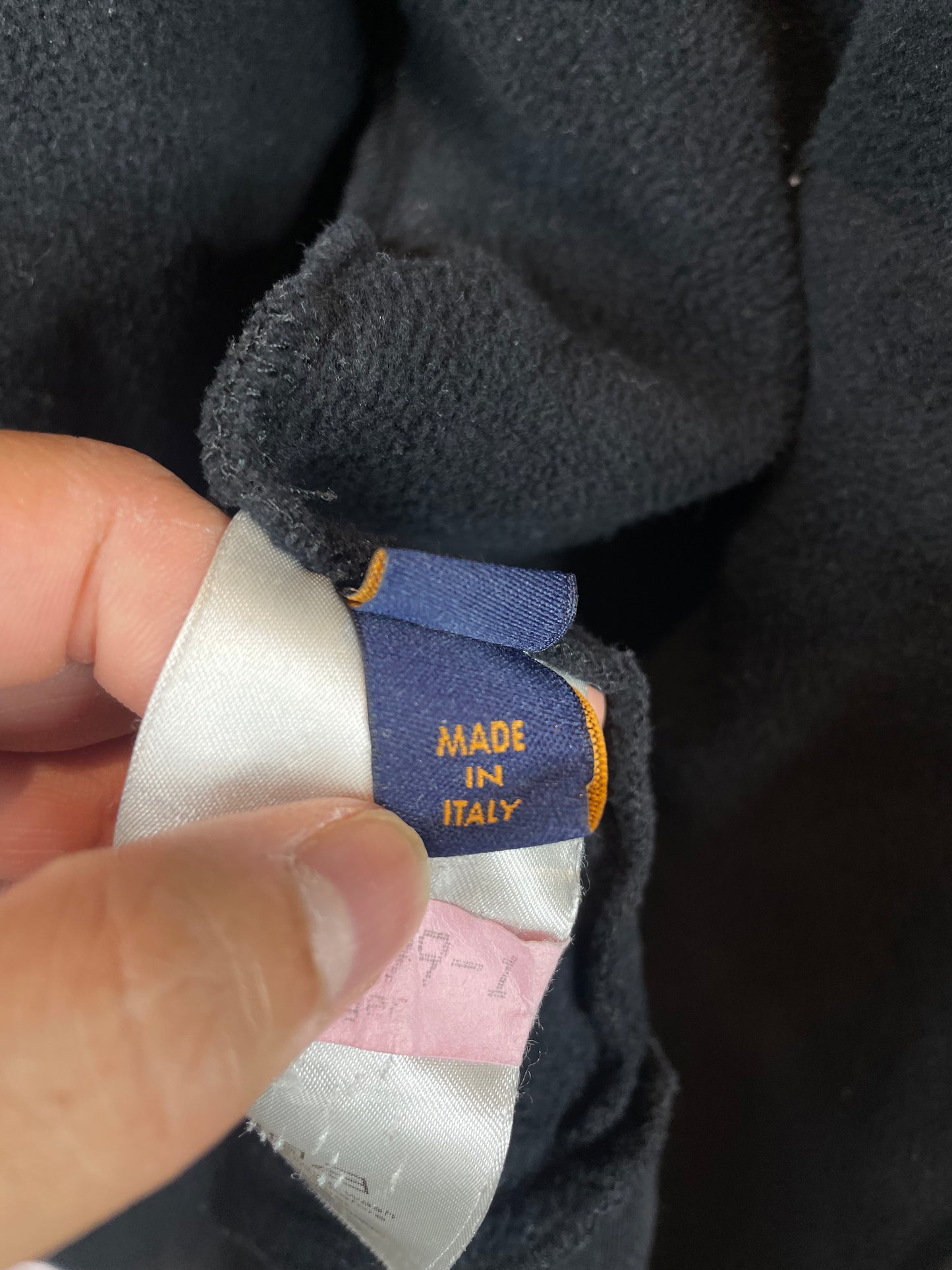 LV Malletier Black Zip Up Hoodie