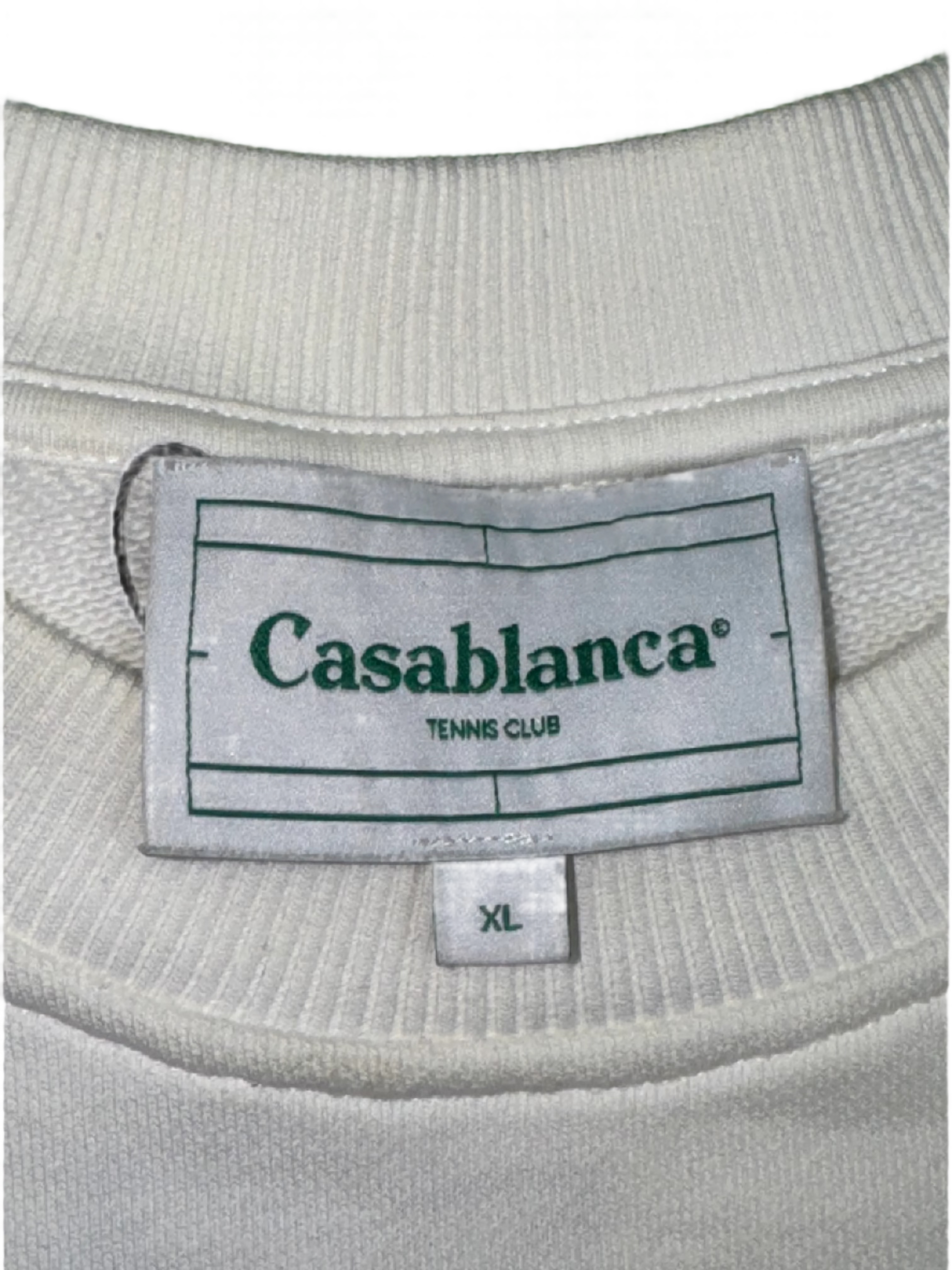 Casablanca Graphic White Crewneck