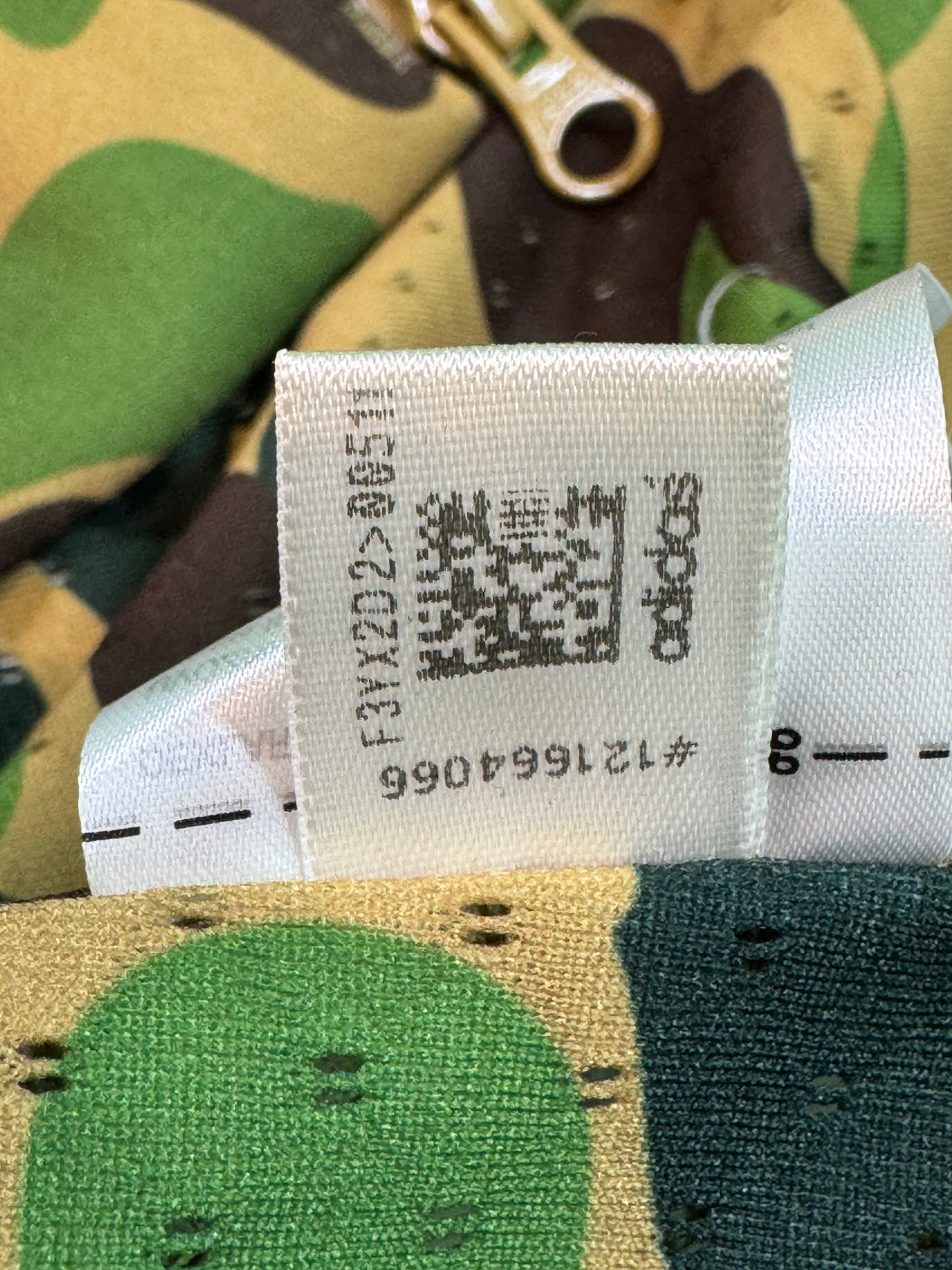 Bape x Adidas Zip Up Green Camo Hoodie