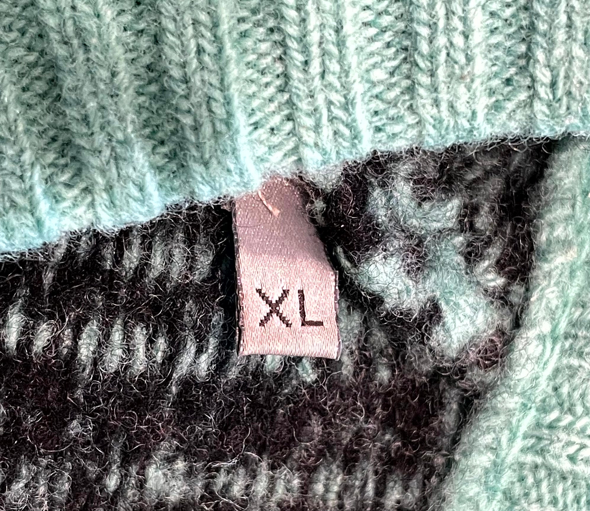 Dior Stussy Mohair Multicolor Crewneck Sweater