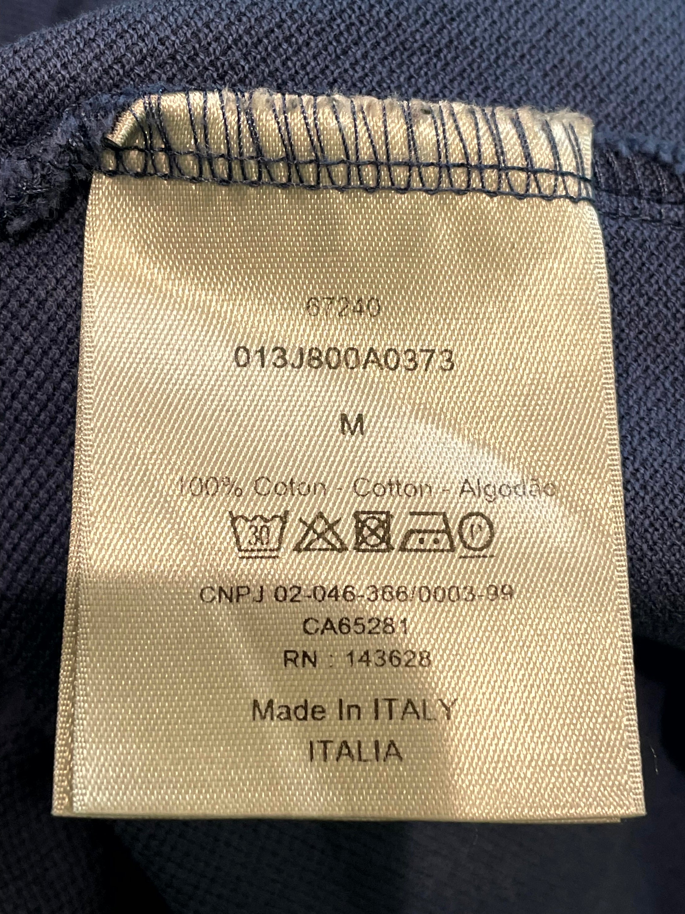 Dior CD Polo Blue T-Shirt