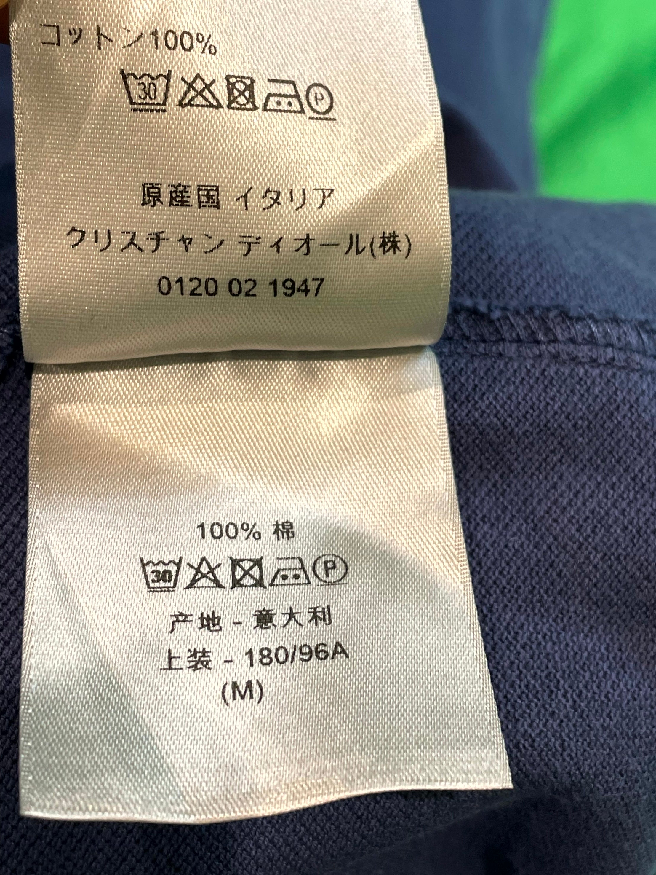 Dior CD Polo Blue T-Shirt