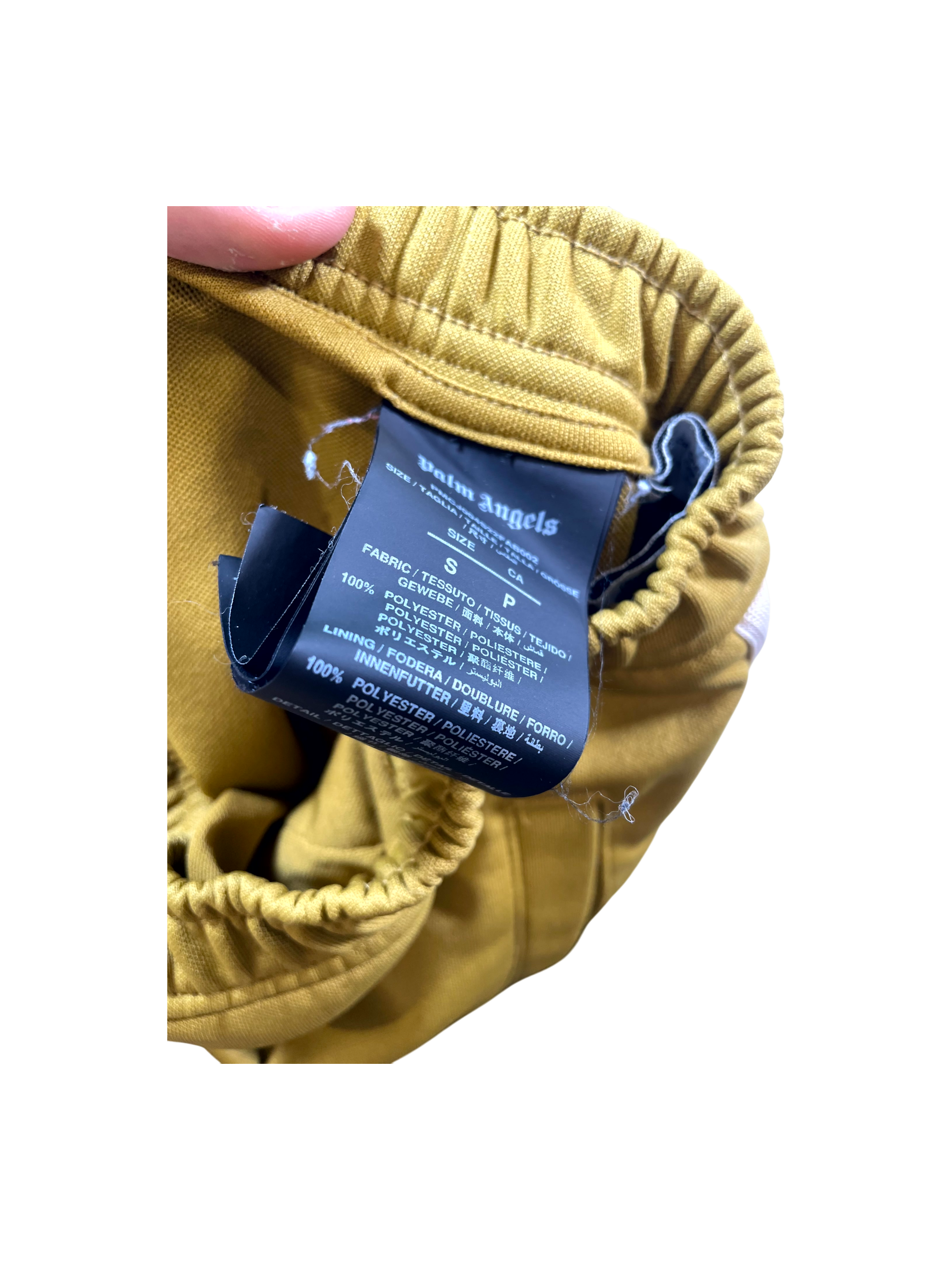 Palm Angels Mustard Track Sweats