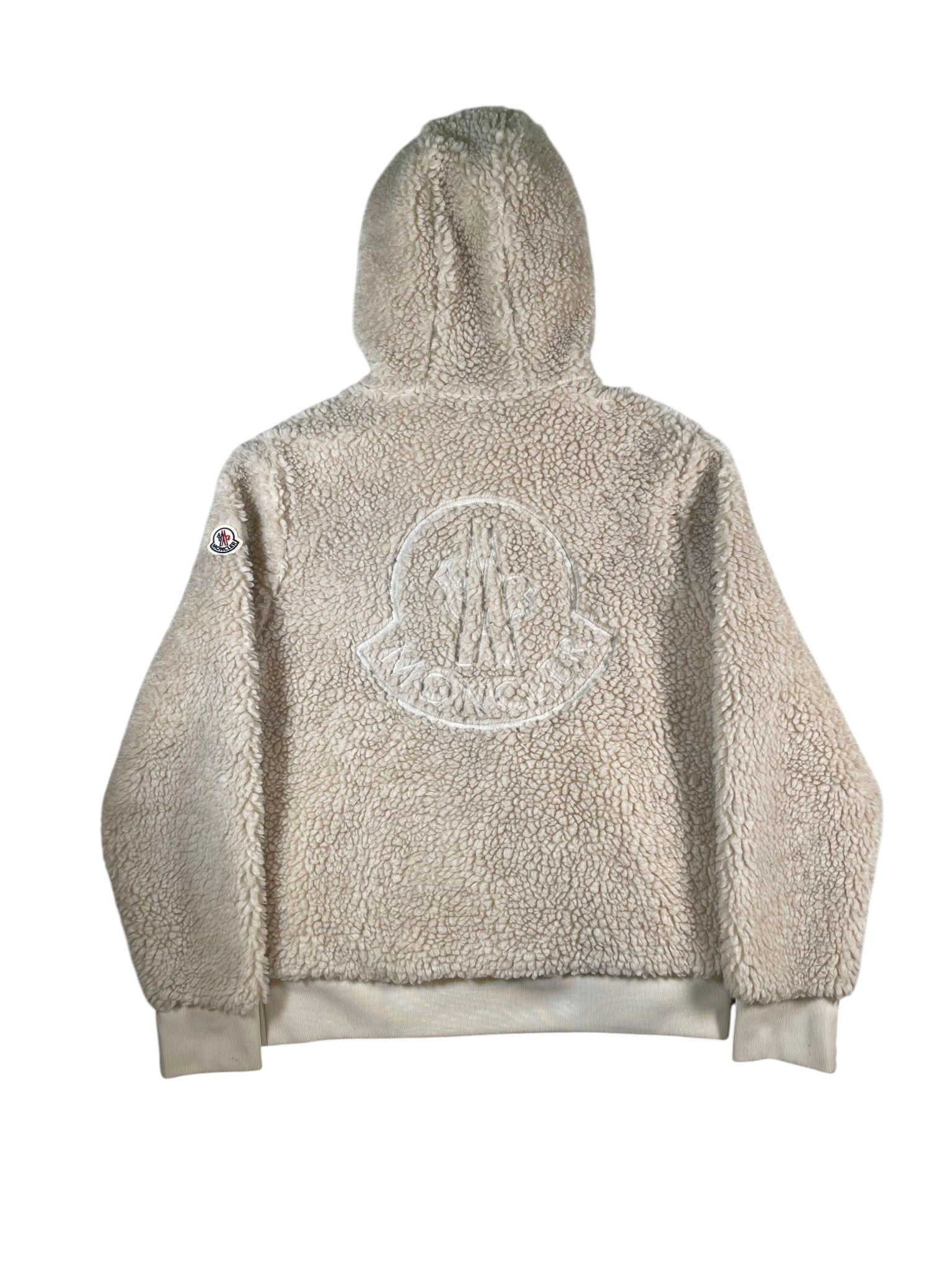 Moncler Maglia Aperta Cream Jacket