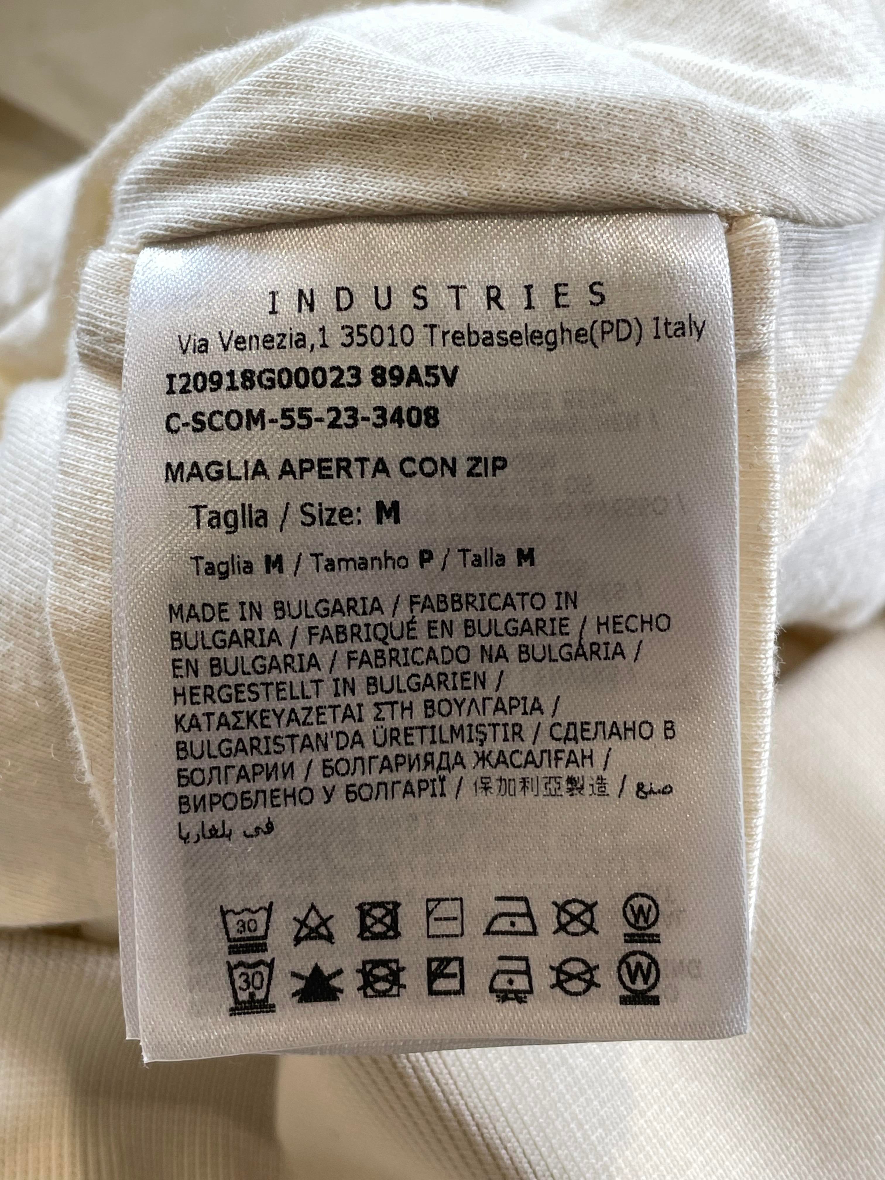 Moncler Maglia Aperta Cream Jacket