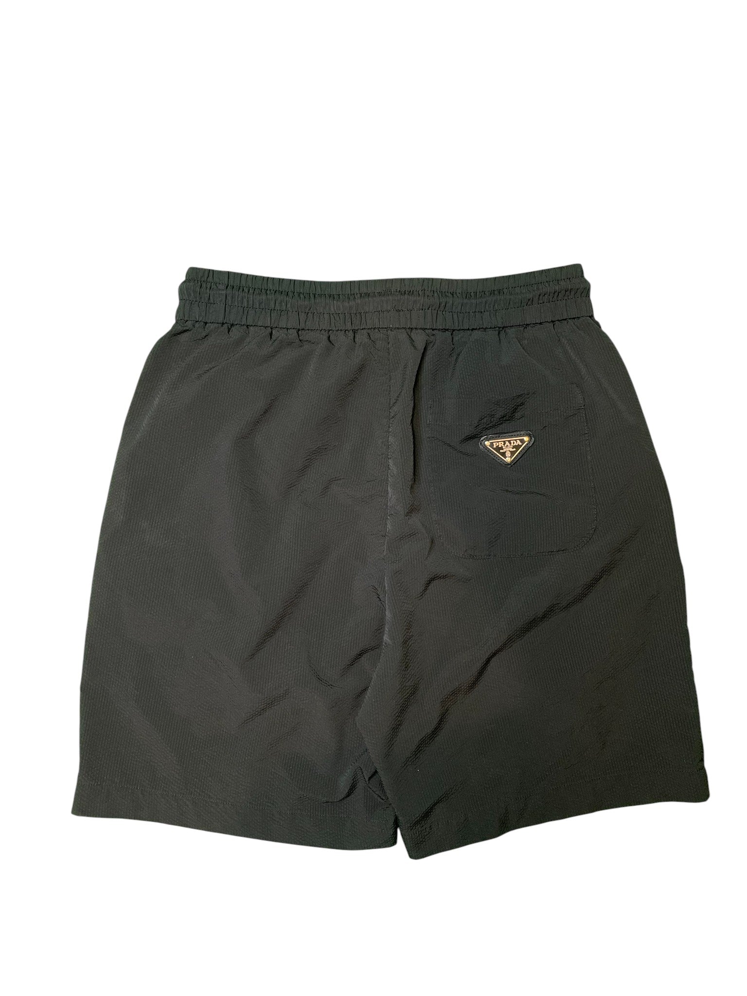 Prada Nylon Shorts Black Red (Broken Zipper)