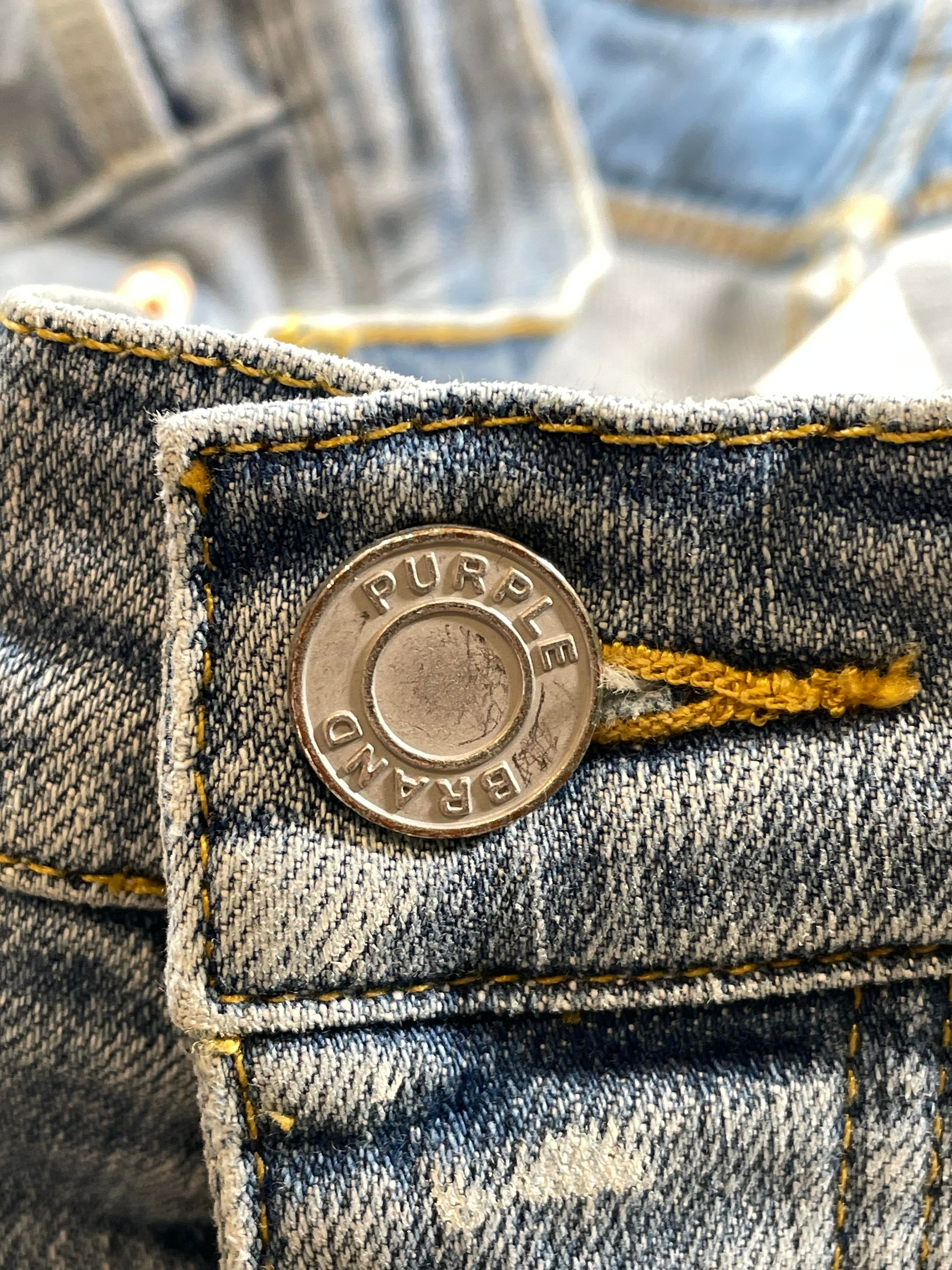 Purple Brand Light Wash Jeans