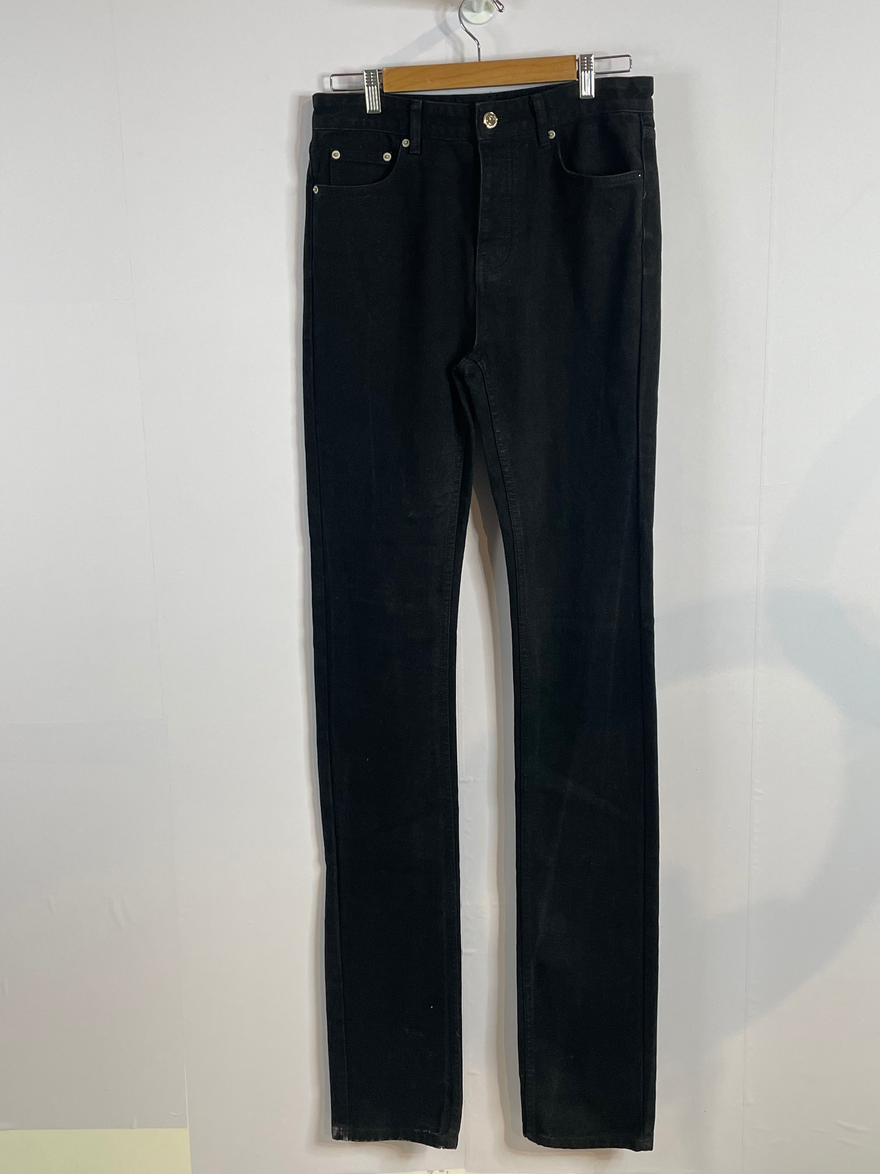 Vale Stacked Black Jeans Used 32