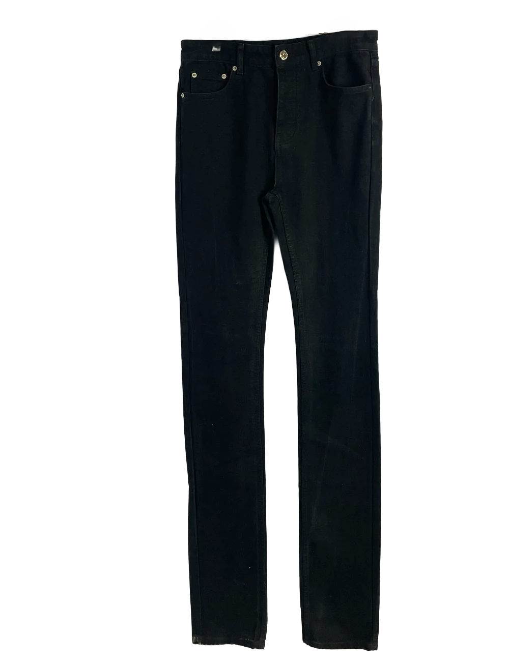 Vale Stacked Black Jeans