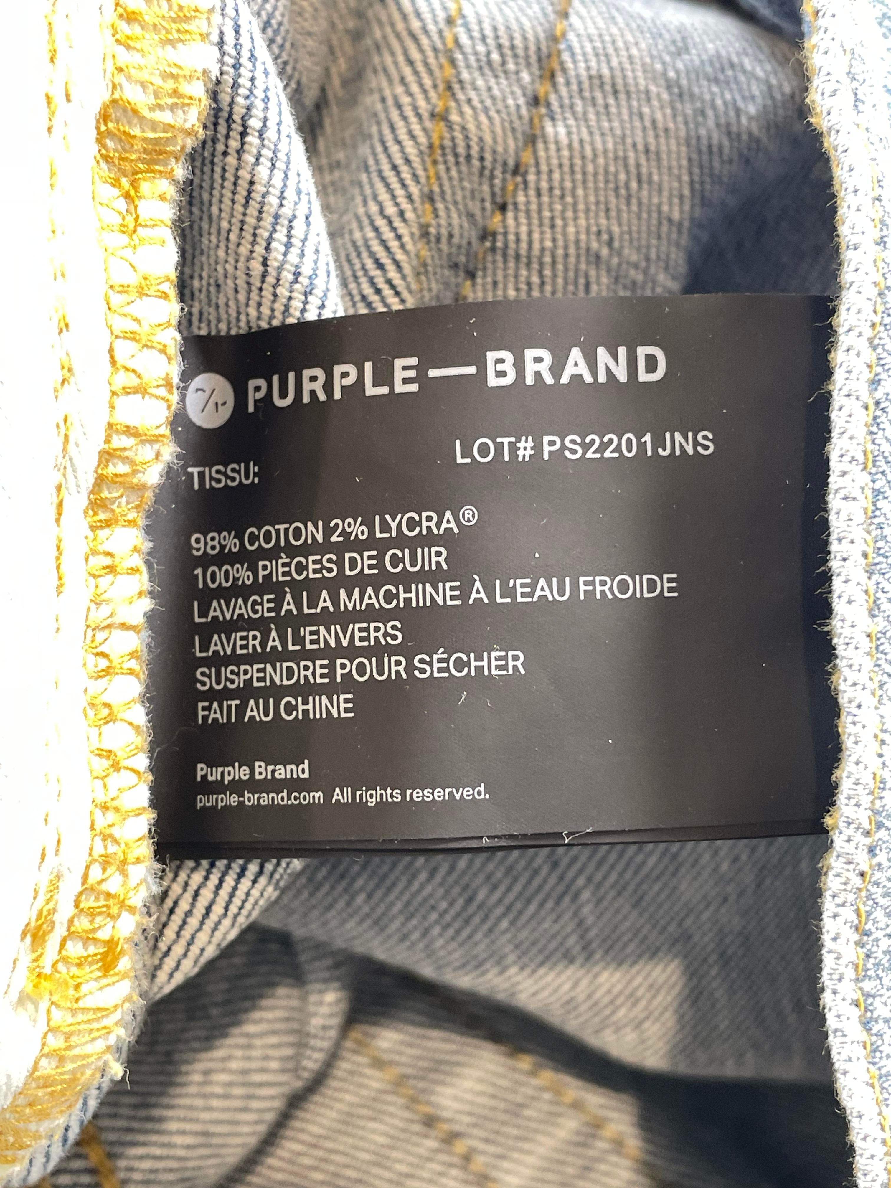 Purple Brand Light Wash Jeans