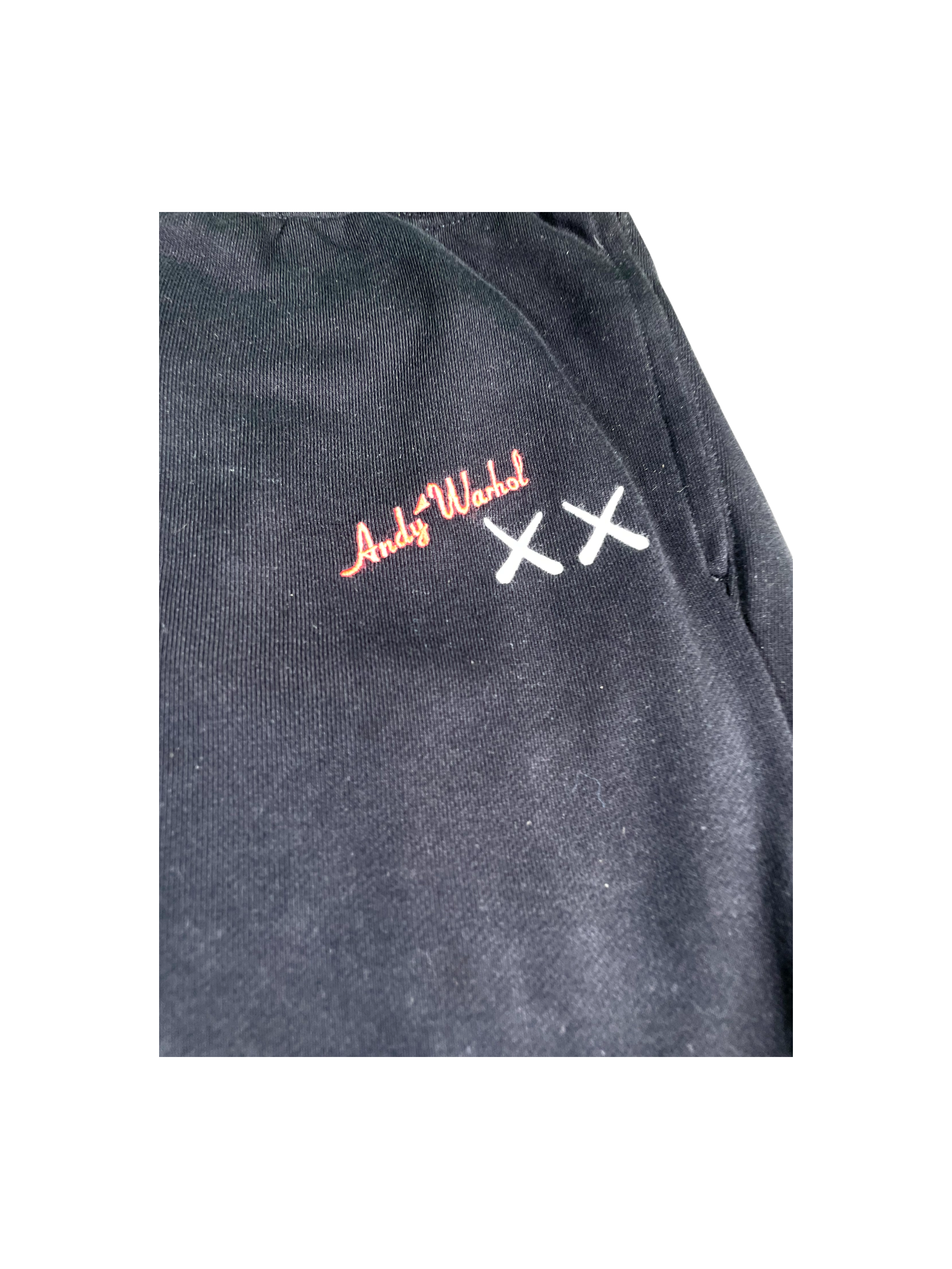 KAWS Andy Warhol Black Sweats