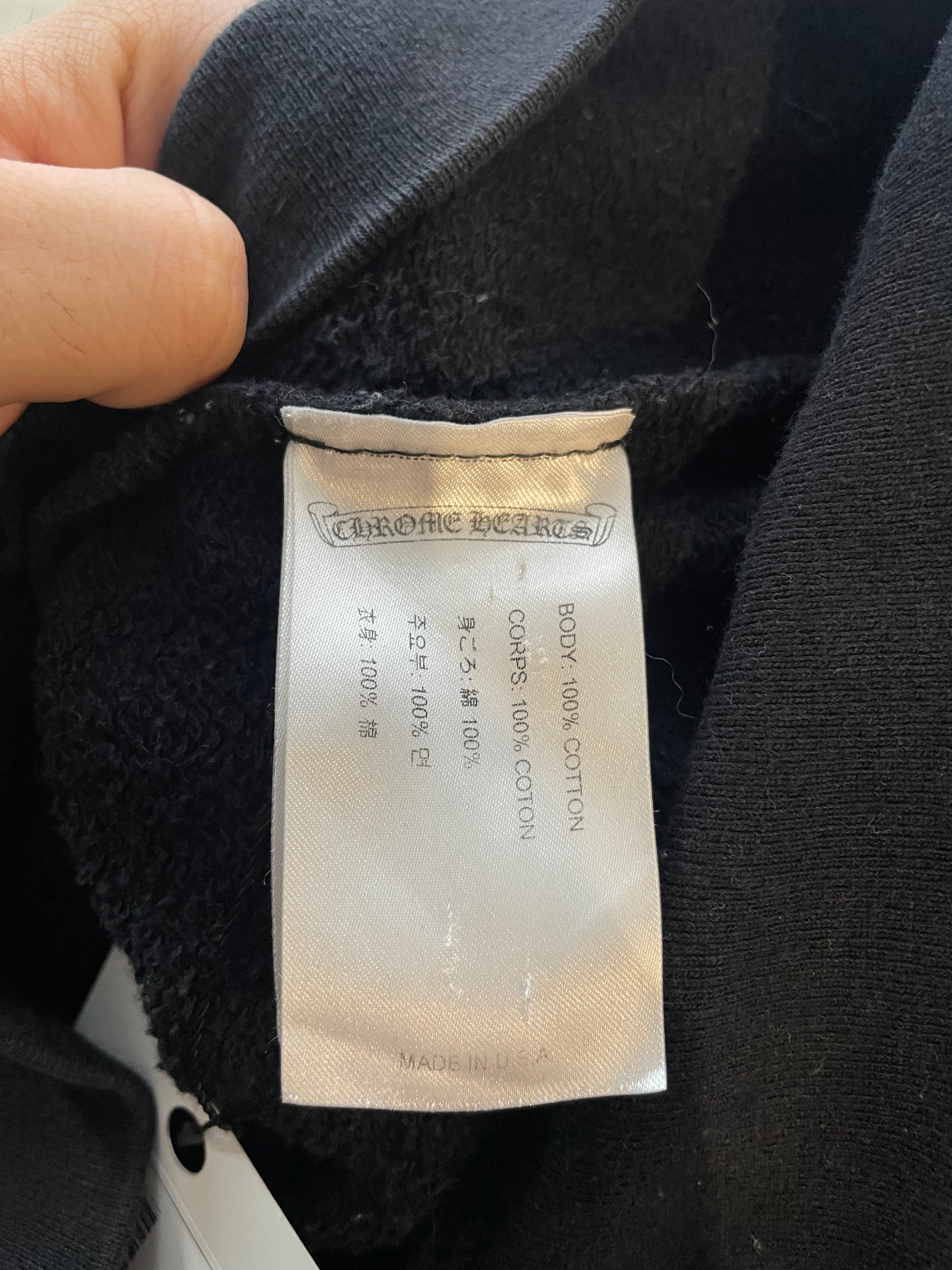 Chrome Hearts Matty Boy Chomper Black Hoodie