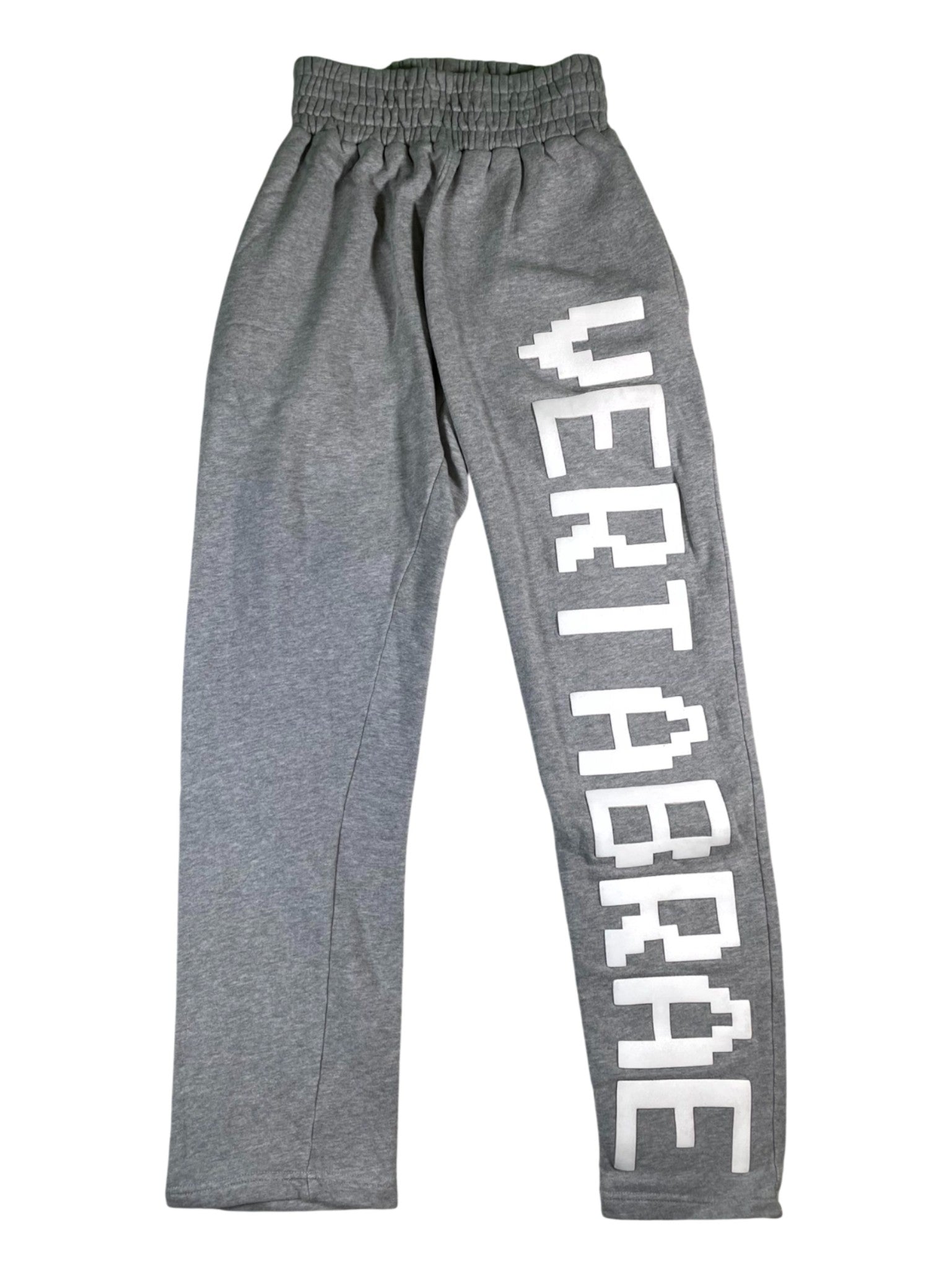 Vertabrae Grey & Black Sweats