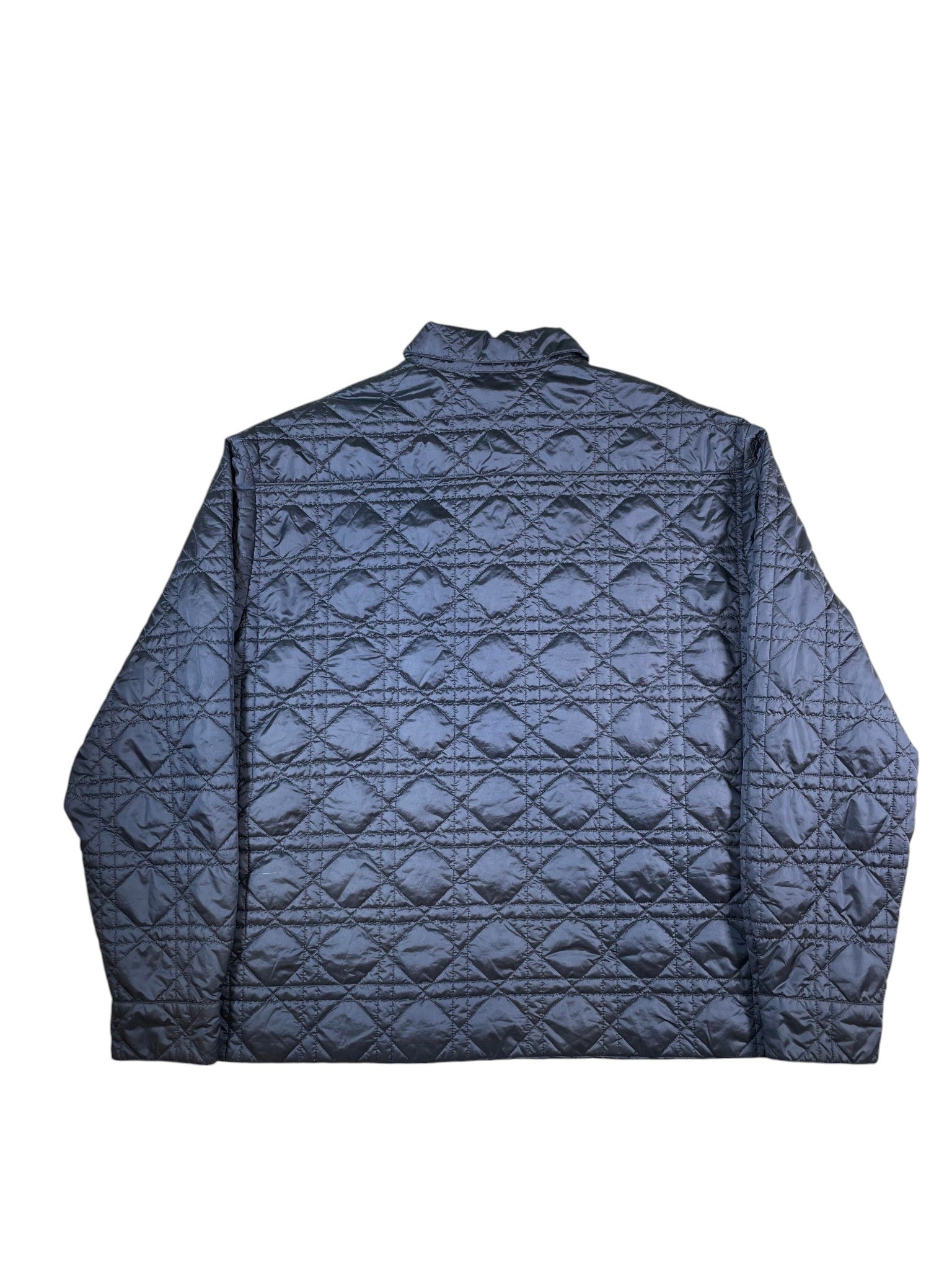 Dior Oblique Navy Puffer Jacket