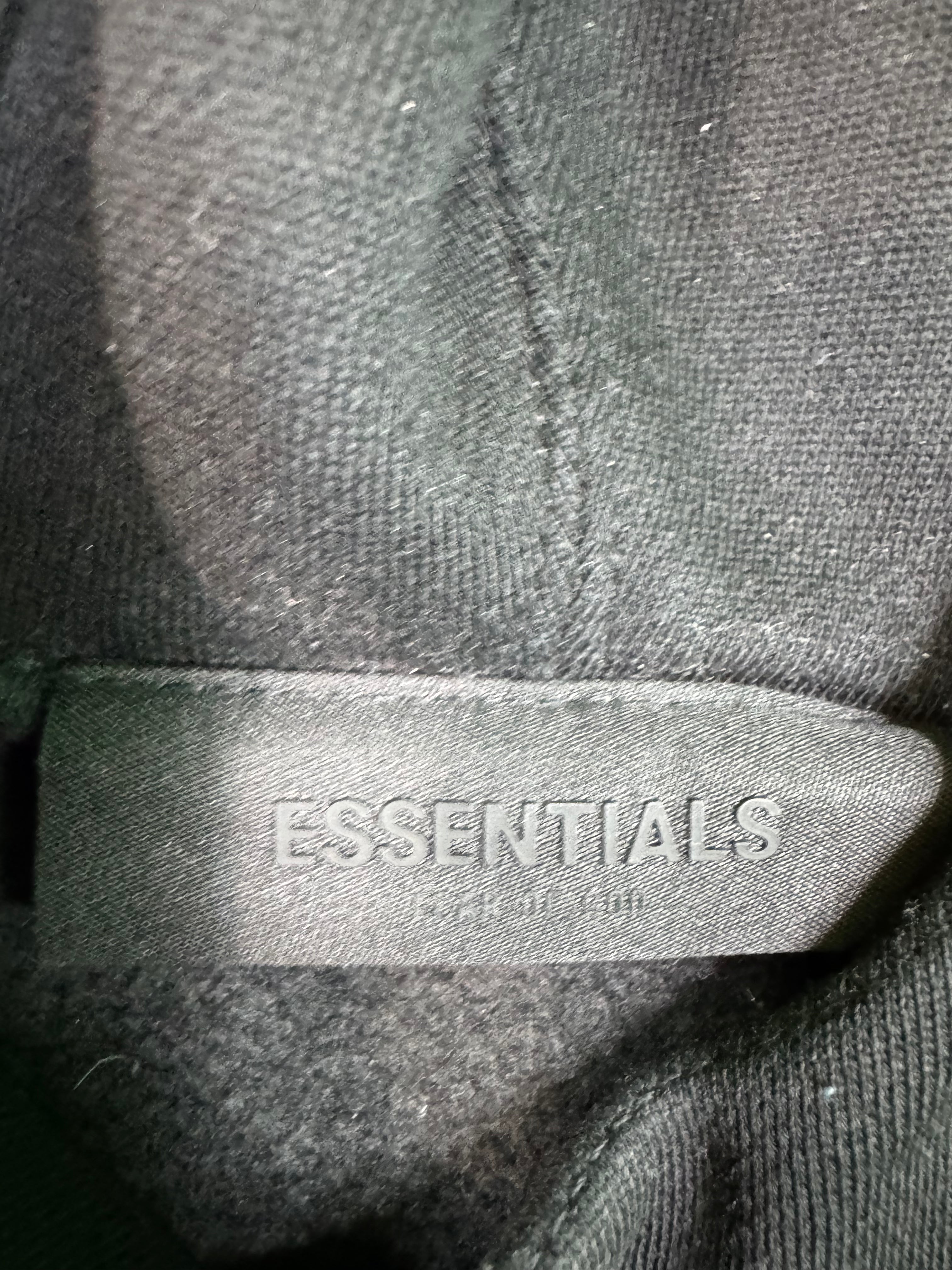 Essentials Black Hoodie
