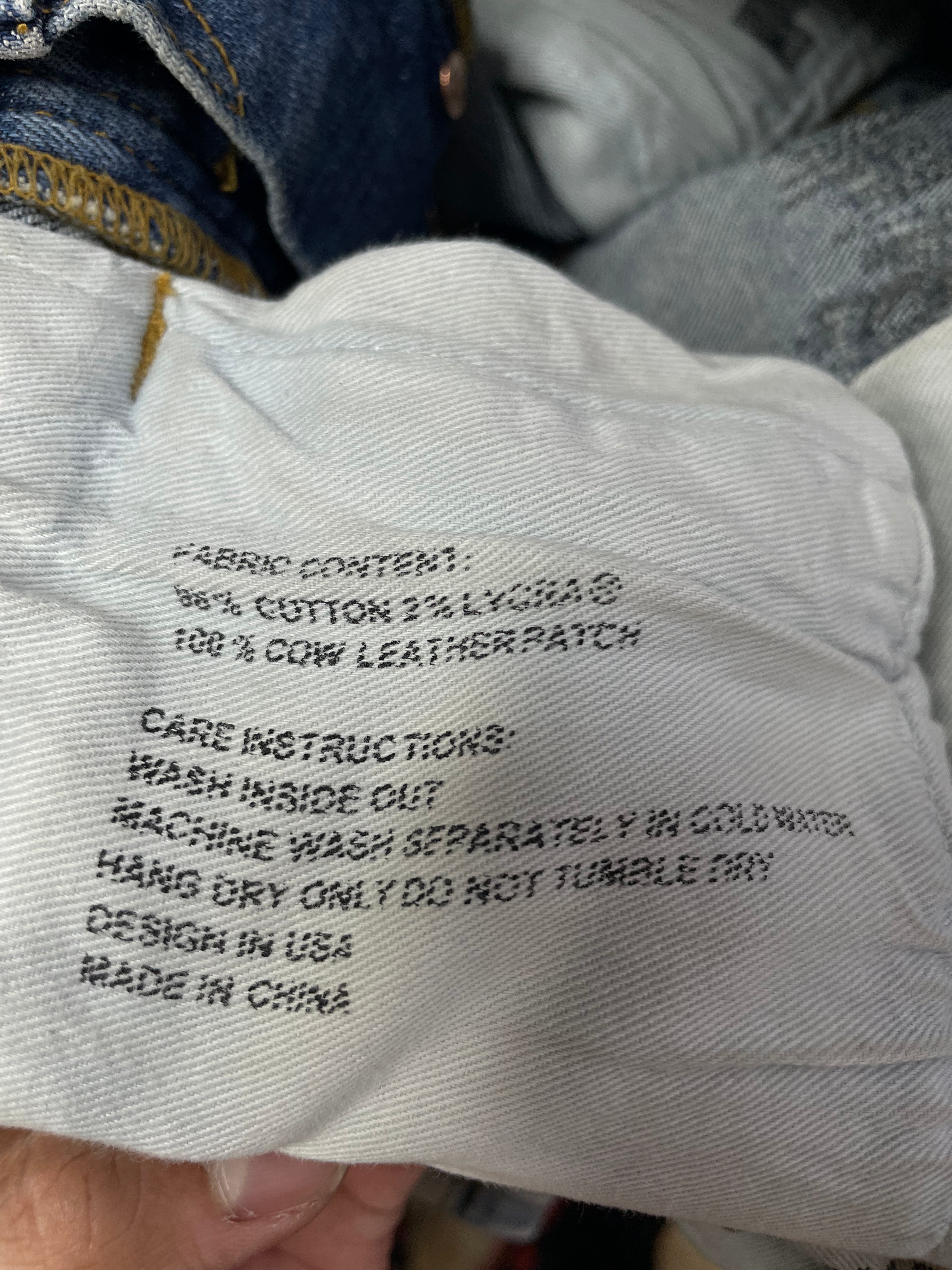 Purple Brand Light Wash Ripped Blue Jeans