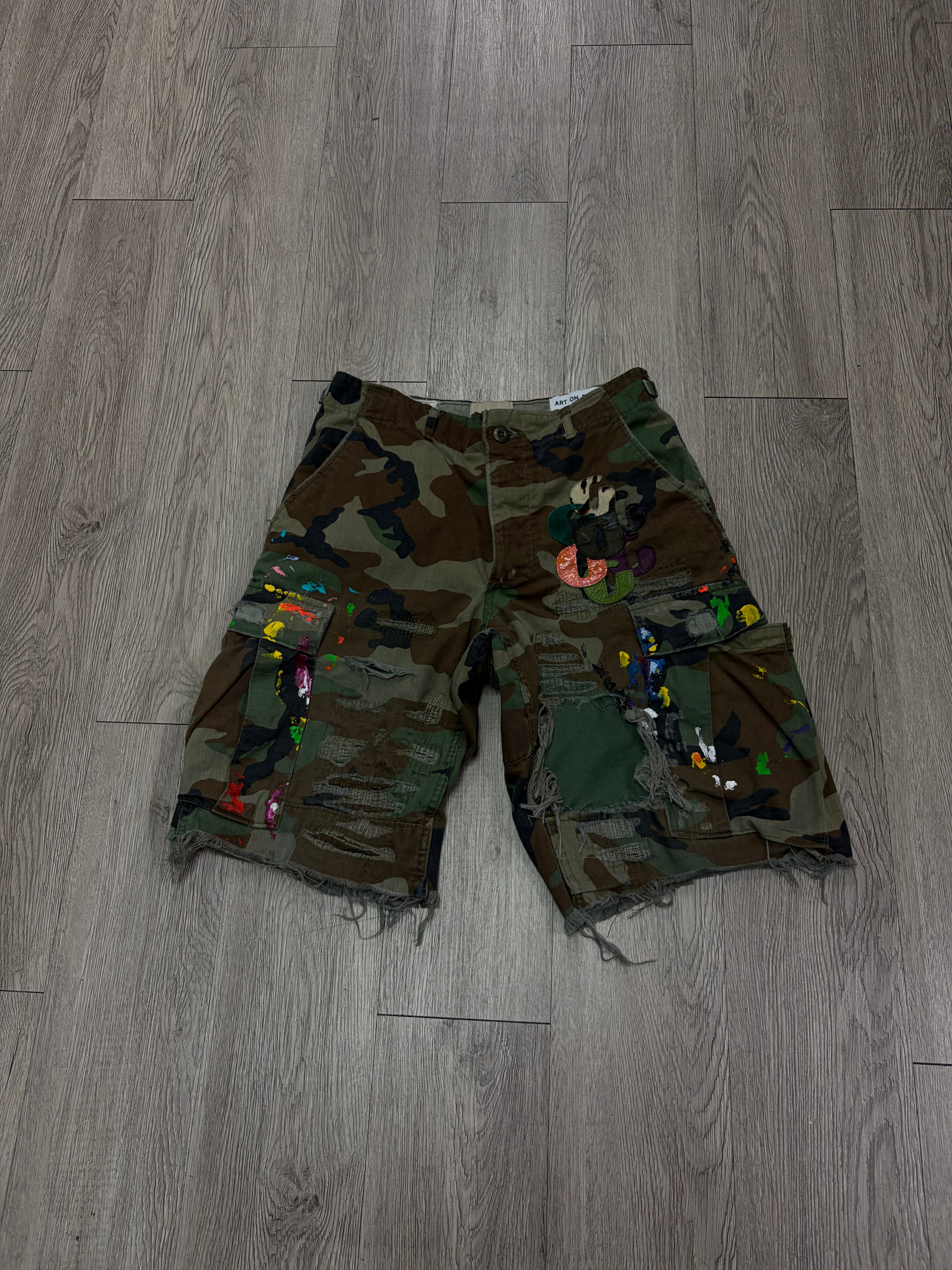 Gallery Dept Camo G-Patch Shorts