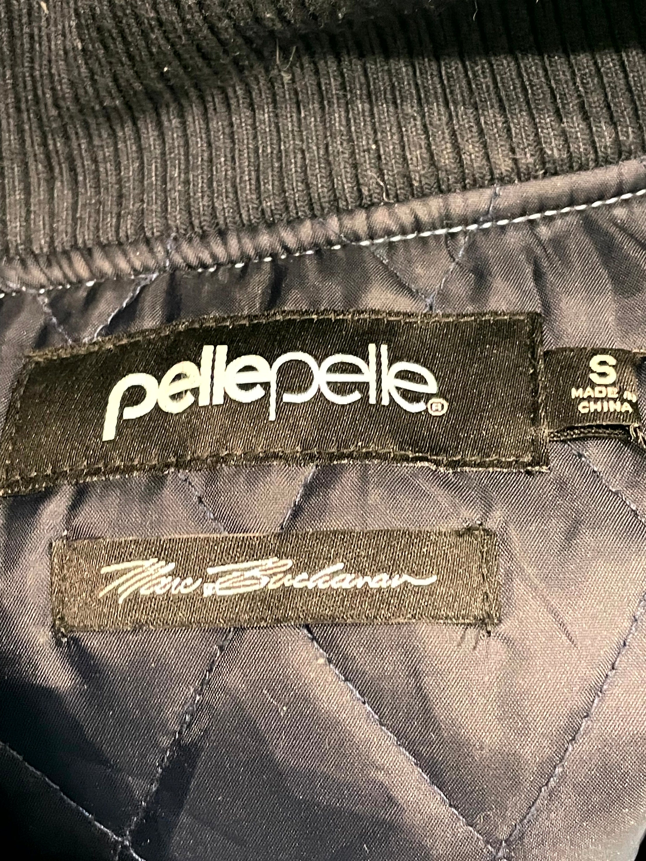 Pelle Pelle Varsity Blue & Yellow Jacket