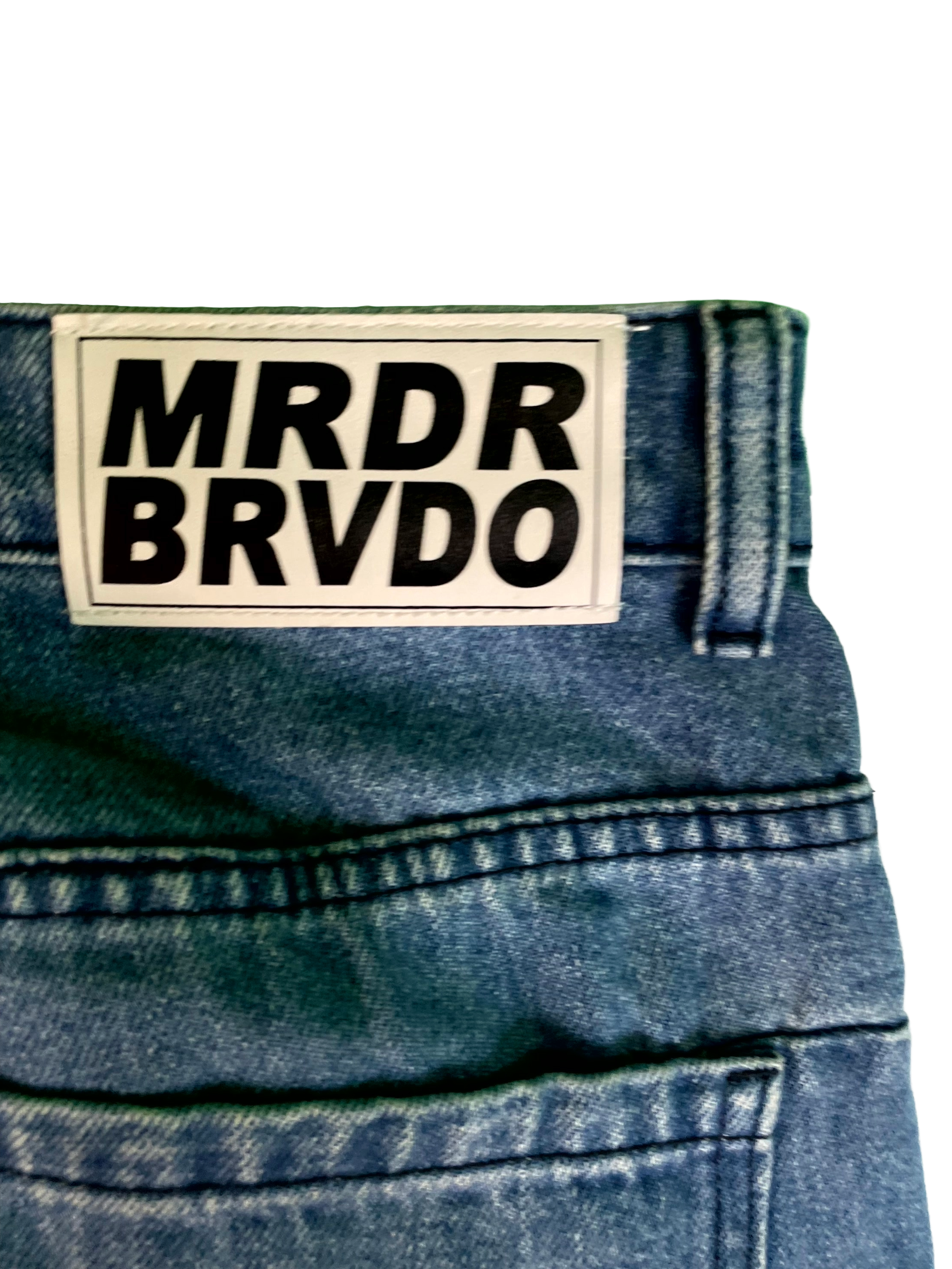 WDW Patch Blue Jeans